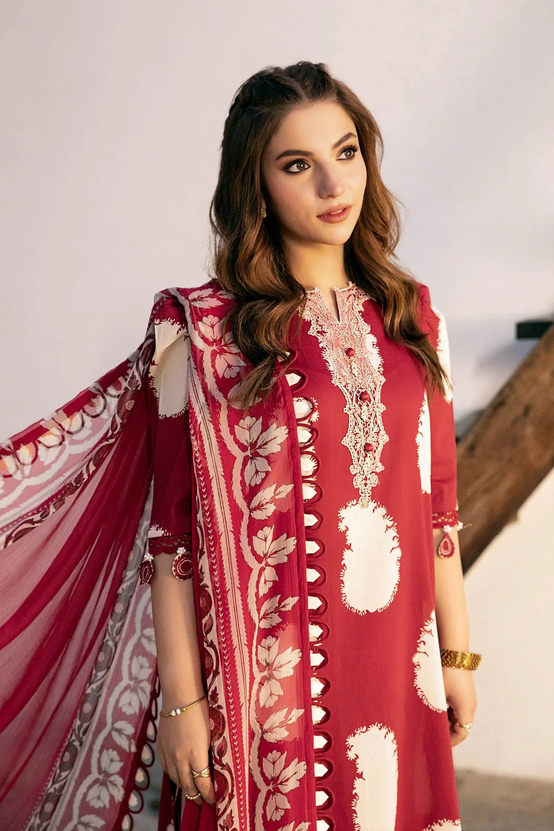 Maria B | Eid Basic Lawn | MB-CUS25-911A - Aqsa Fabrics