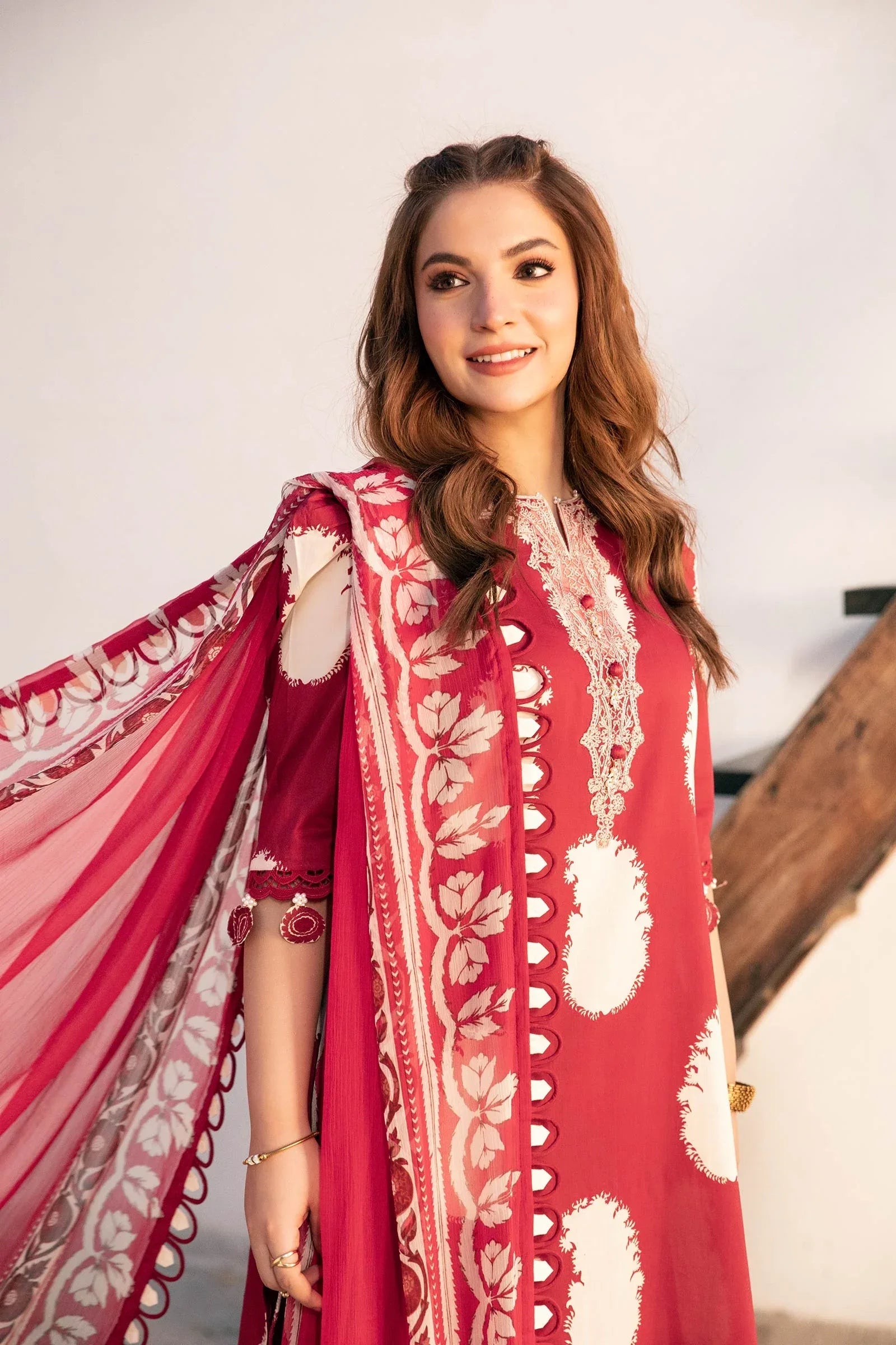 Maria B | Eid Basic Lawn | MB-CUS25-911A - Aqsa Fabrics