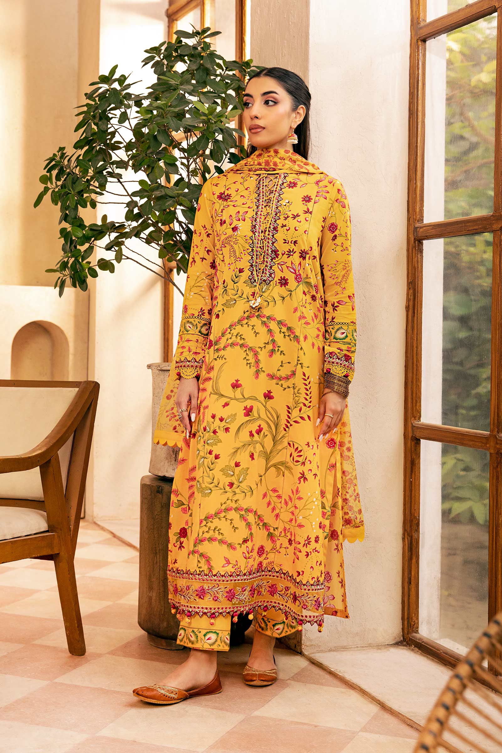 Maria B | Eid Basic Lawn | MB-CUS25-912A - Aqsa Fabrics