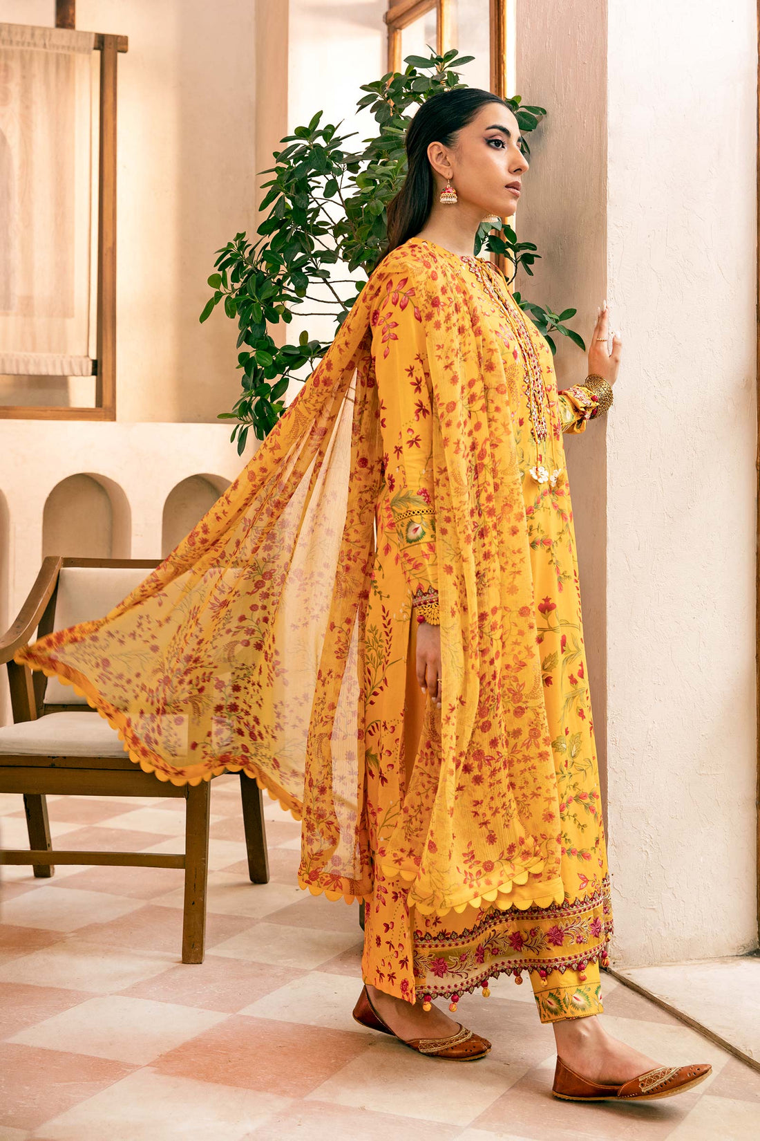 Maria B | Eid Basic Lawn | MB-CUS25-912A - Aqsa Fabrics