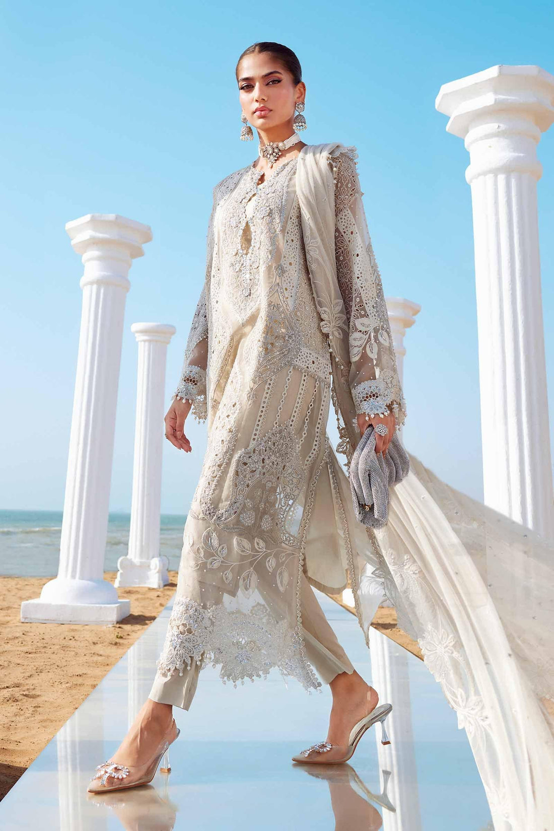 Maria B | Eid Collection 25 | 25-09 - Aqsa Fabrics