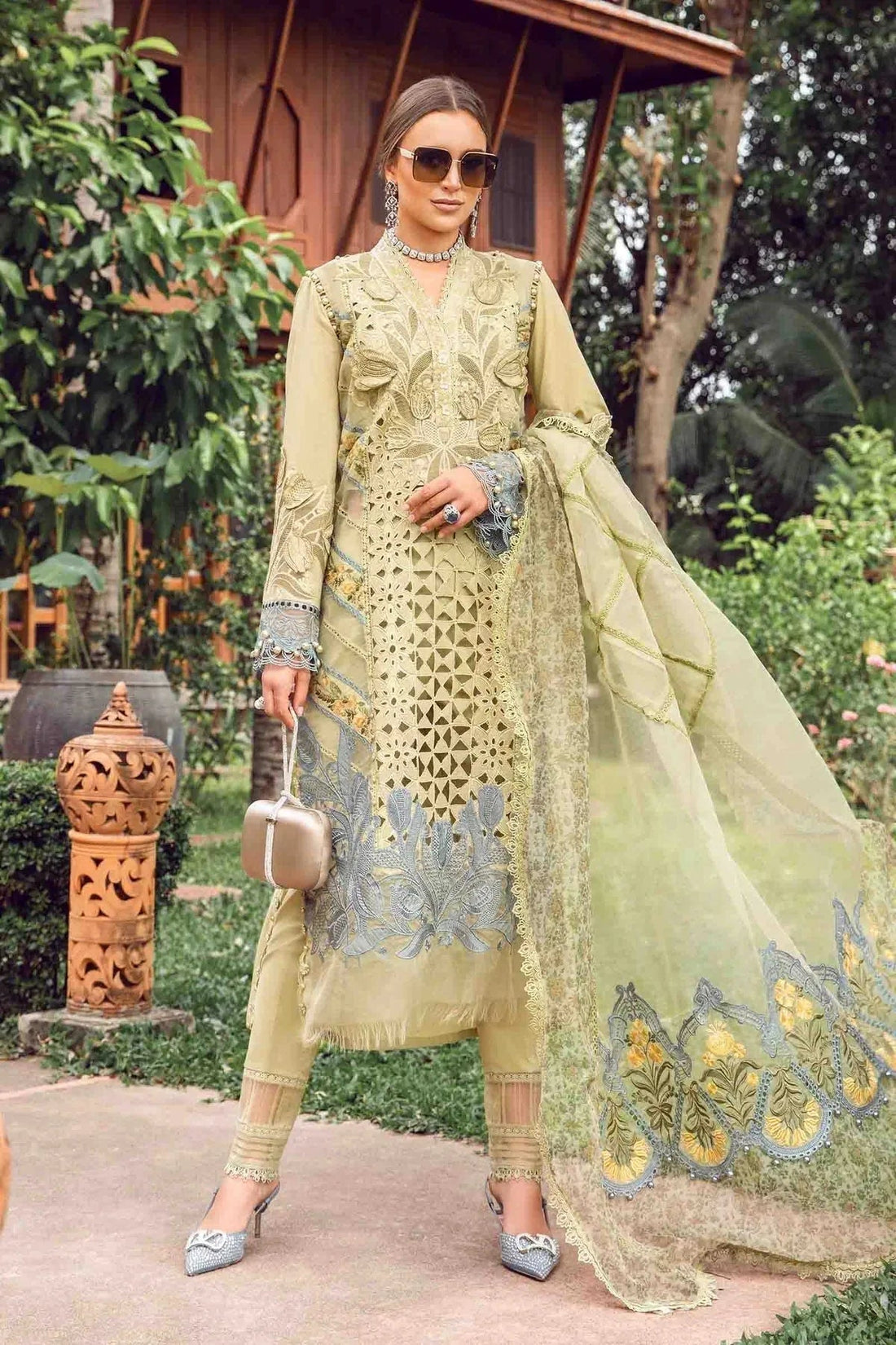 Maria B | Eid Lawn Collection |  10 - Aqsa Fabrics