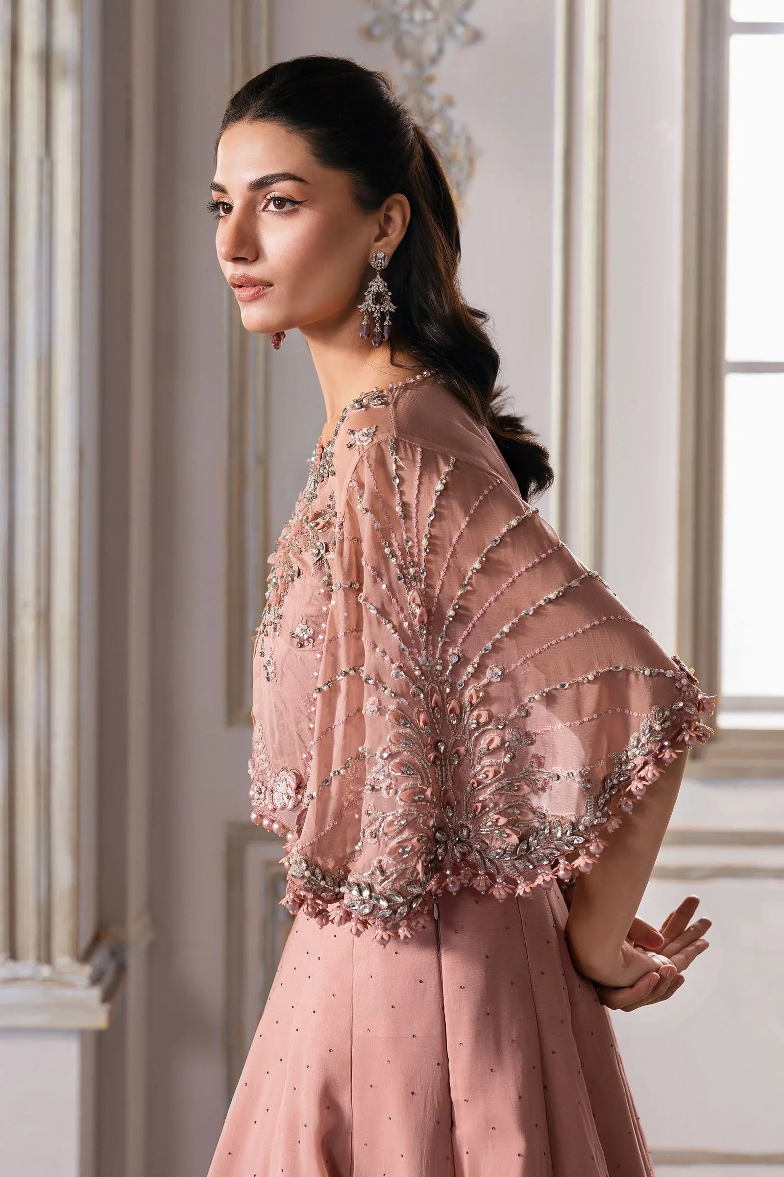 Maria B | Embroidered 2025 | BD-3001 - Aqsa Fabrics