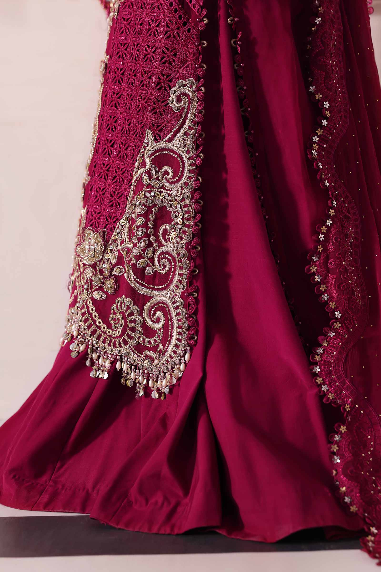 Maria B | Embroidered 2025 | BD-3003 - Aqsa Fabrics