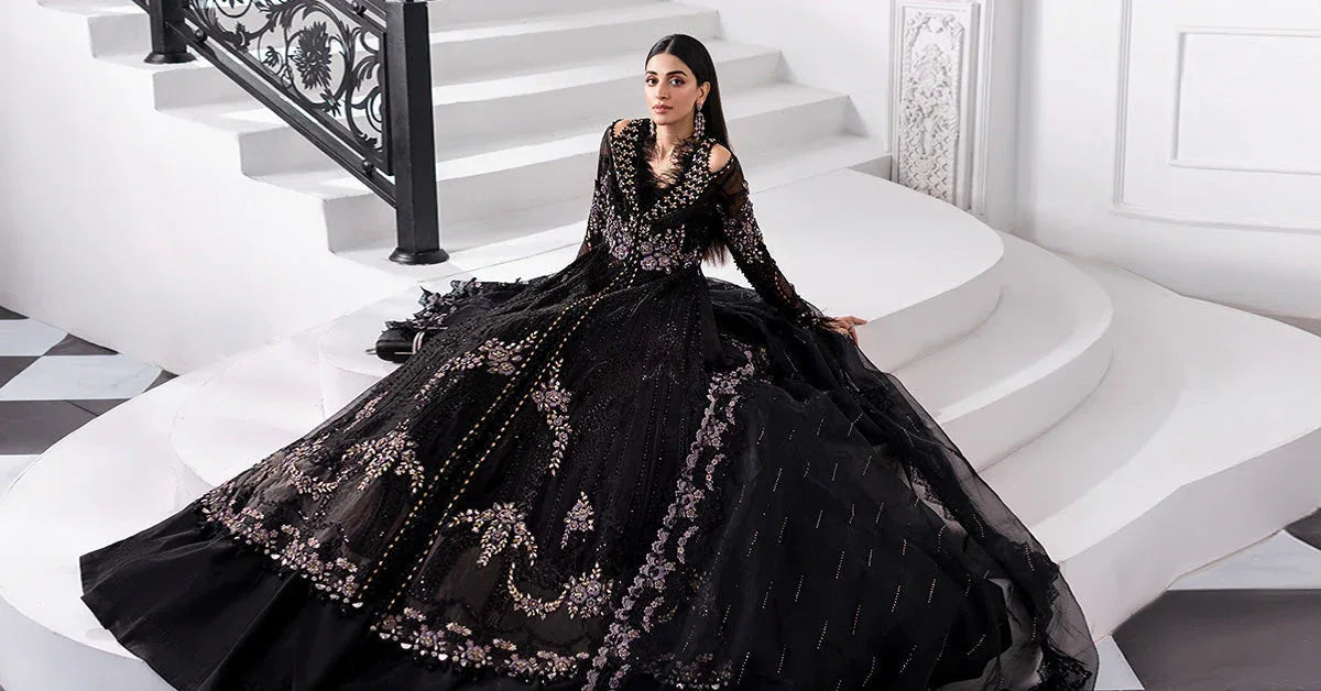 Maria B | Embroidered 2025 | BD-3004 - Aqsa Fabrics