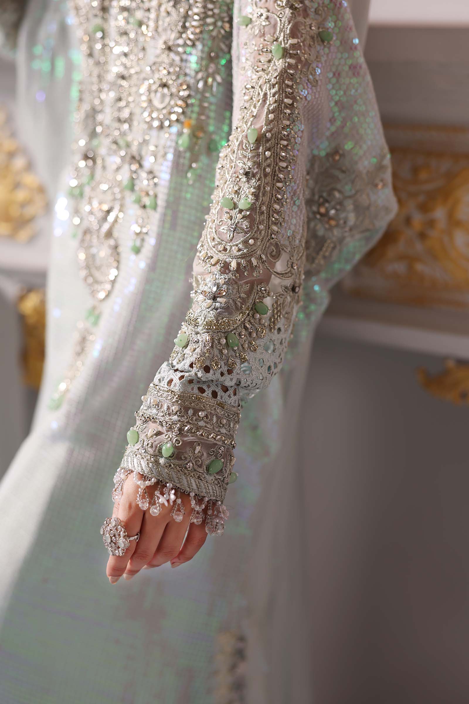 Maria B | Embroidered 2025 | BD-3005 - Aqsa Fabrics