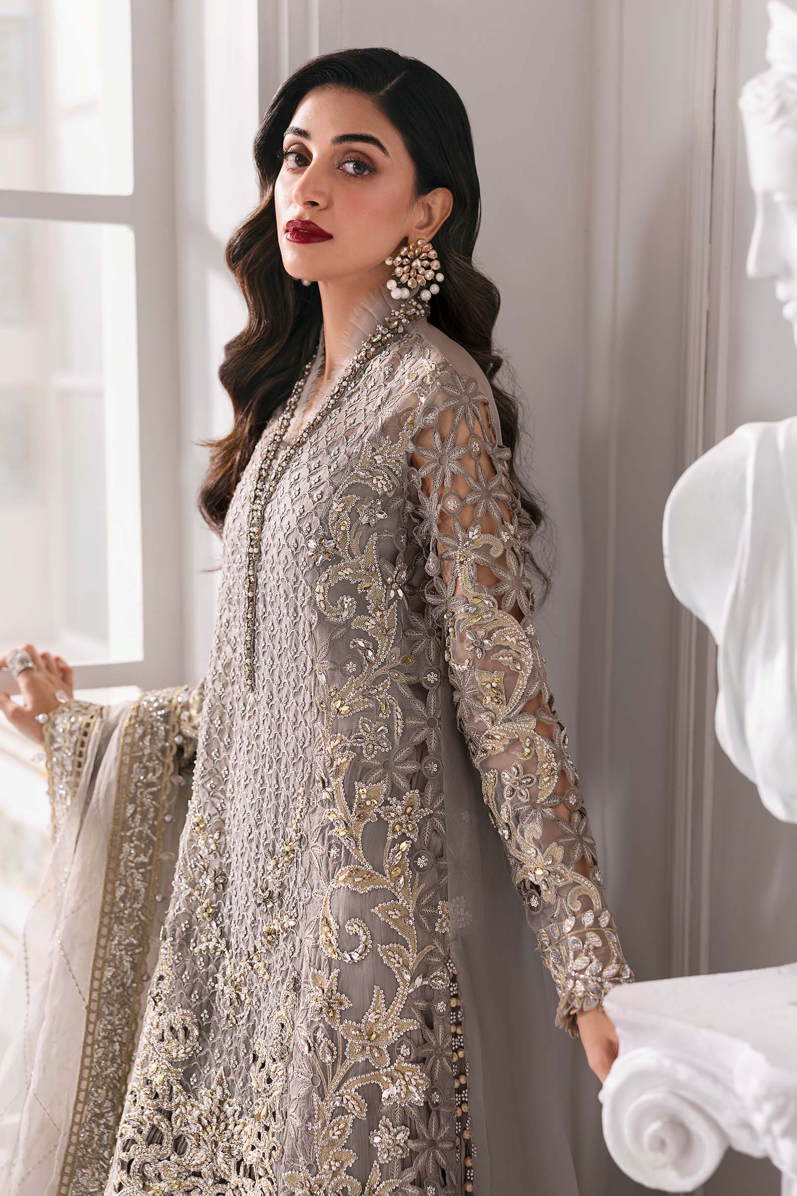 Maria B | Embroidered 2025 | BD-3006 - Aqsa Fabrics