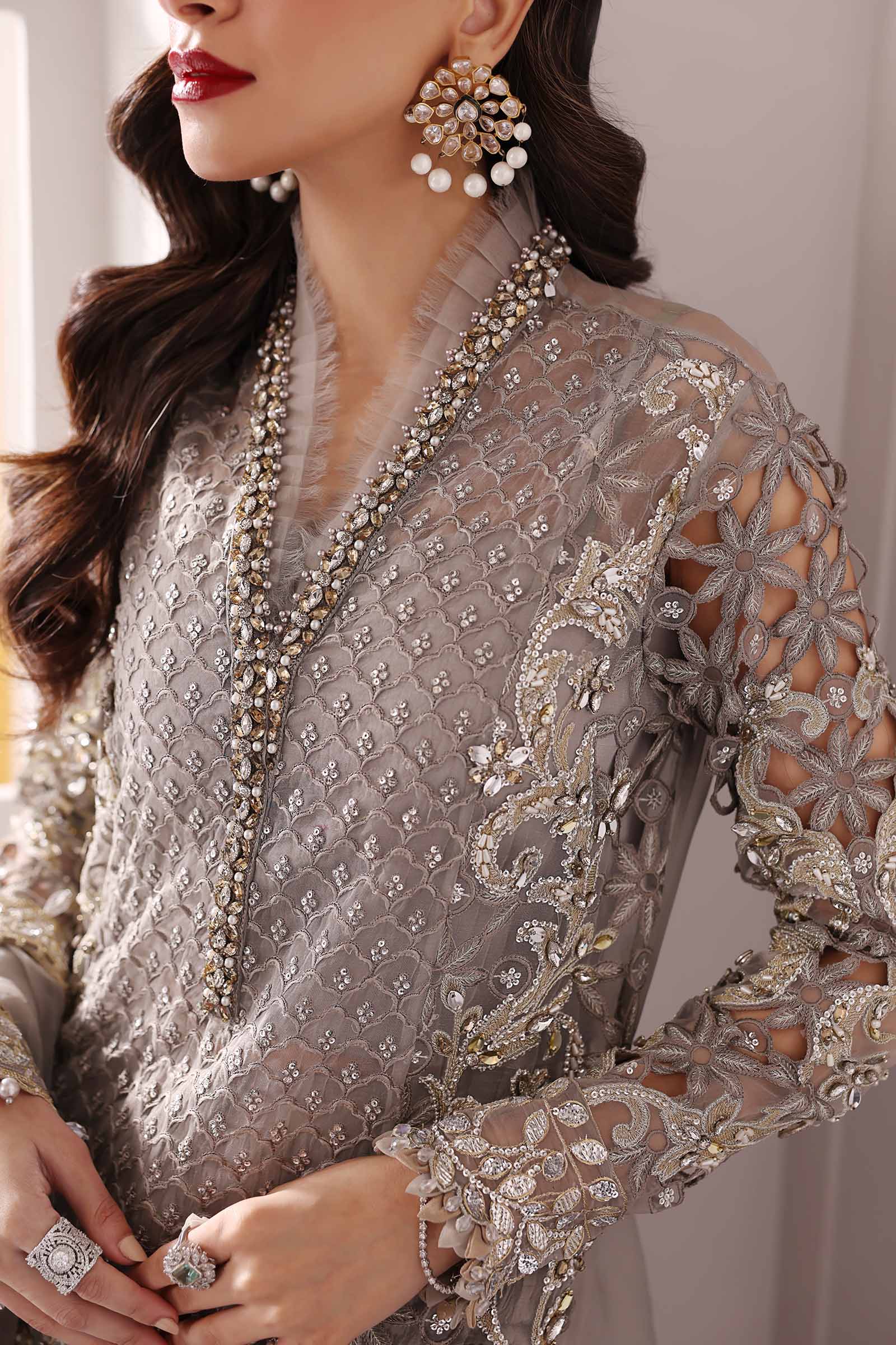 Maria B | Embroidered 2025 | BD-3006 - Aqsa Fabrics