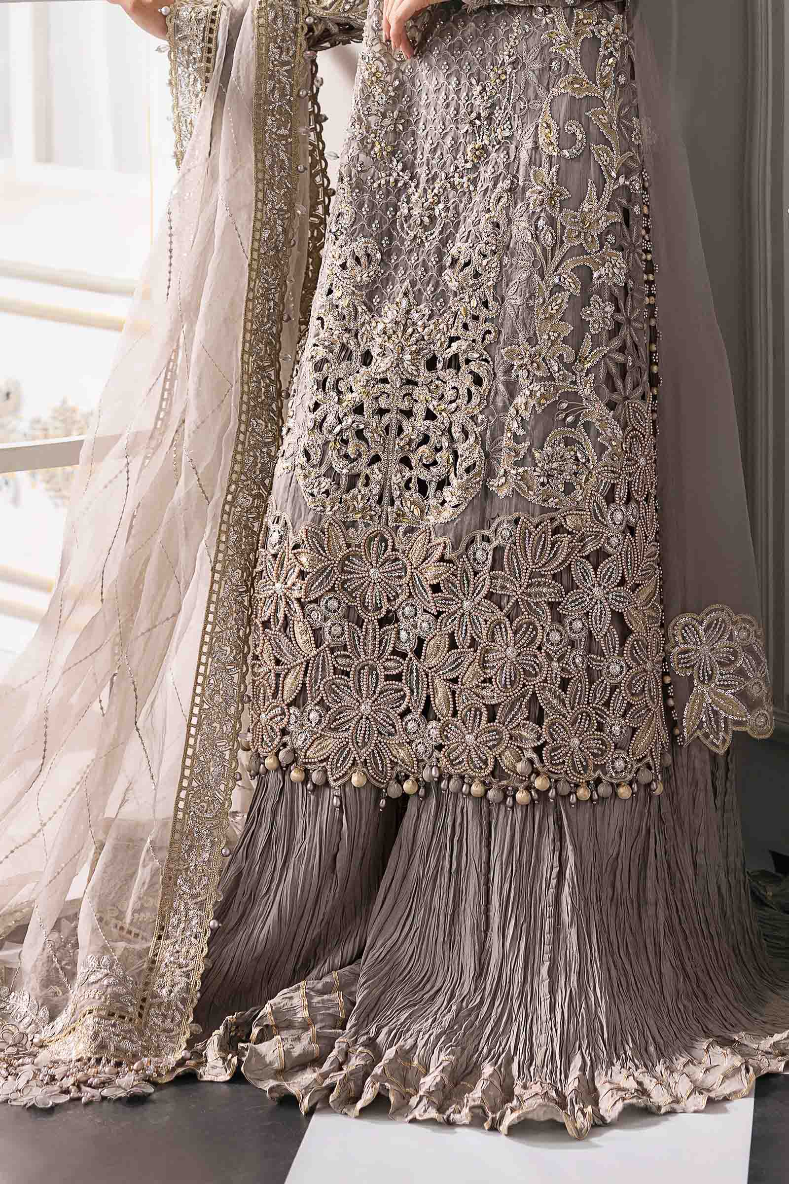 Maria B | Embroidered 2025 | BD-3006 - Aqsa Fabrics