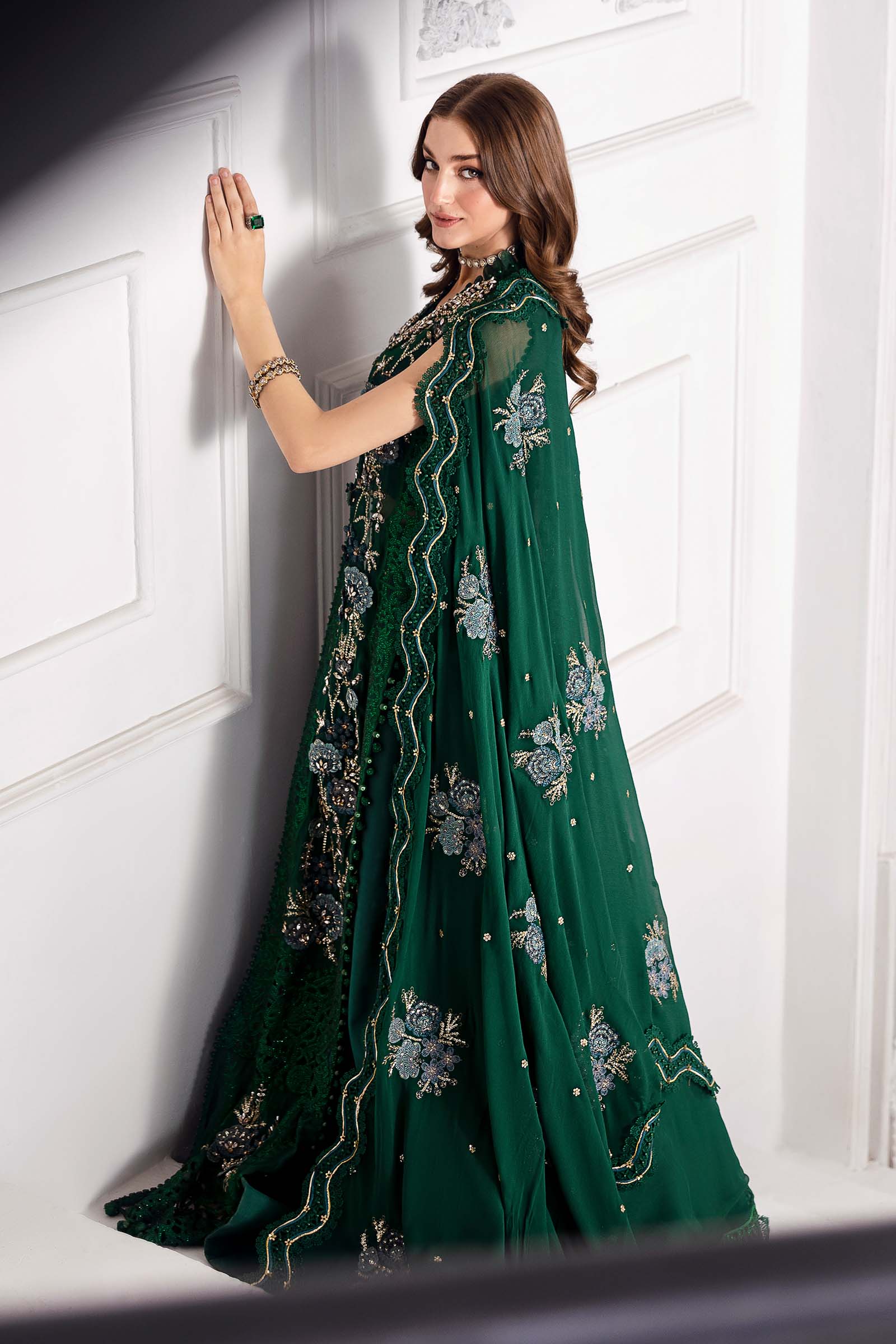 Maria B | Embroidered 2025 | BD-3008 - Aqsa Fabrics