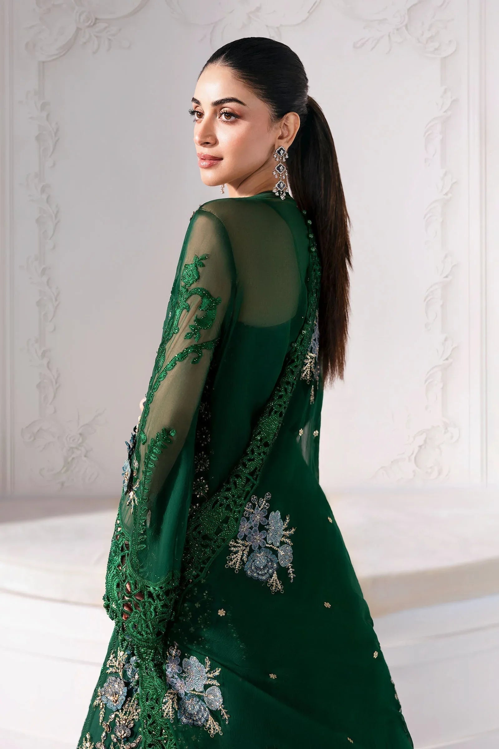 Maria B | Embroidered 2025 | BD-3008 - Aqsa Fabrics