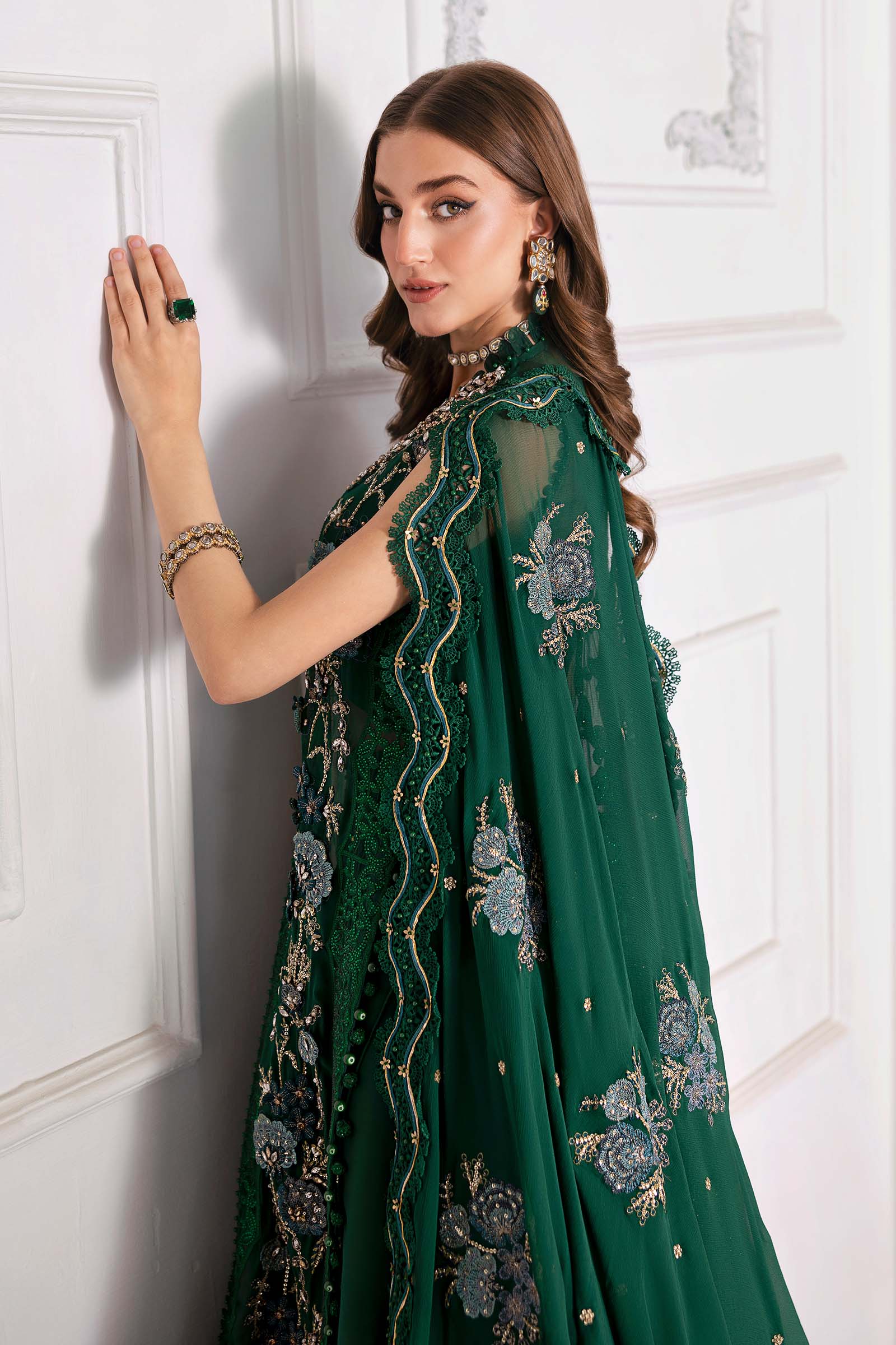Maria B | Embroidered 2025 | BD-3008 - Aqsa Fabrics