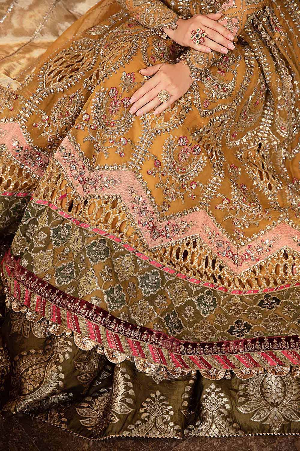 Maria B | Embroidered Formals 24 | Organza Suit | BD-2907 - Aqsa Fabrics