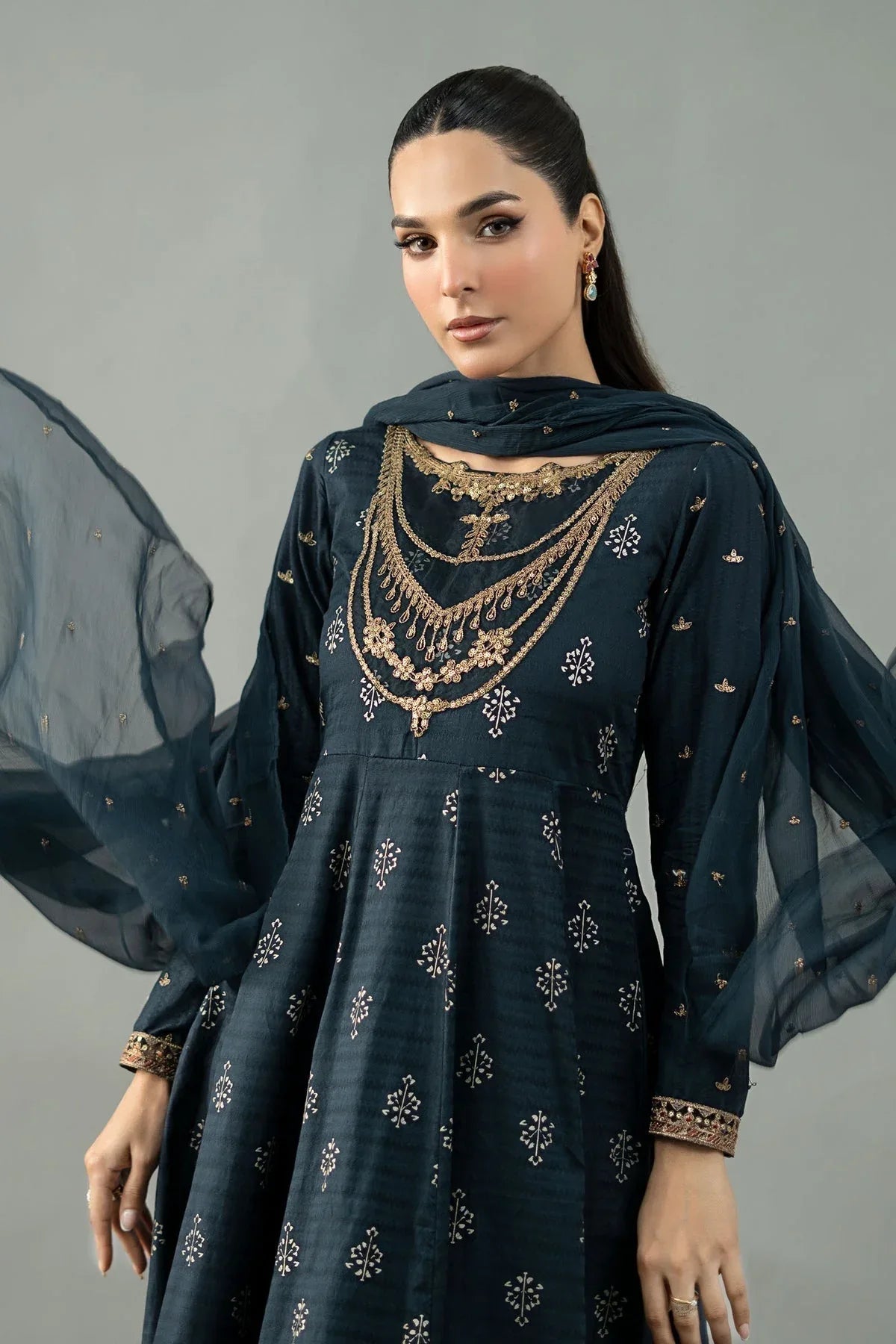 Maria B | Formal Wears | DW-EF21-04R1 - Aqsa Fabrics