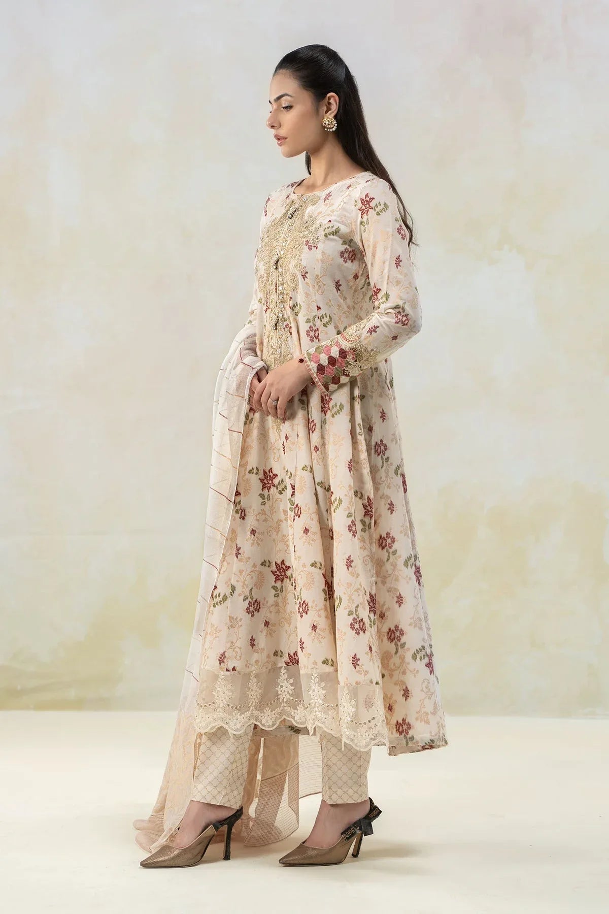 Maria B | Formal Wears | DW-EF22-23R1 - Aqsa Fabrics