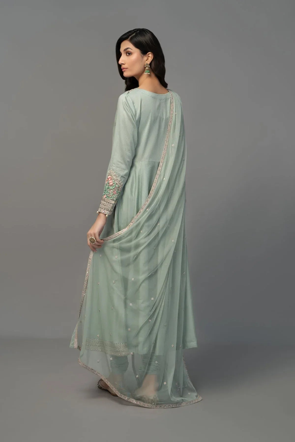 Maria B | Formal Wears | DW-EF23-38R1 - Aqsa Fabrics