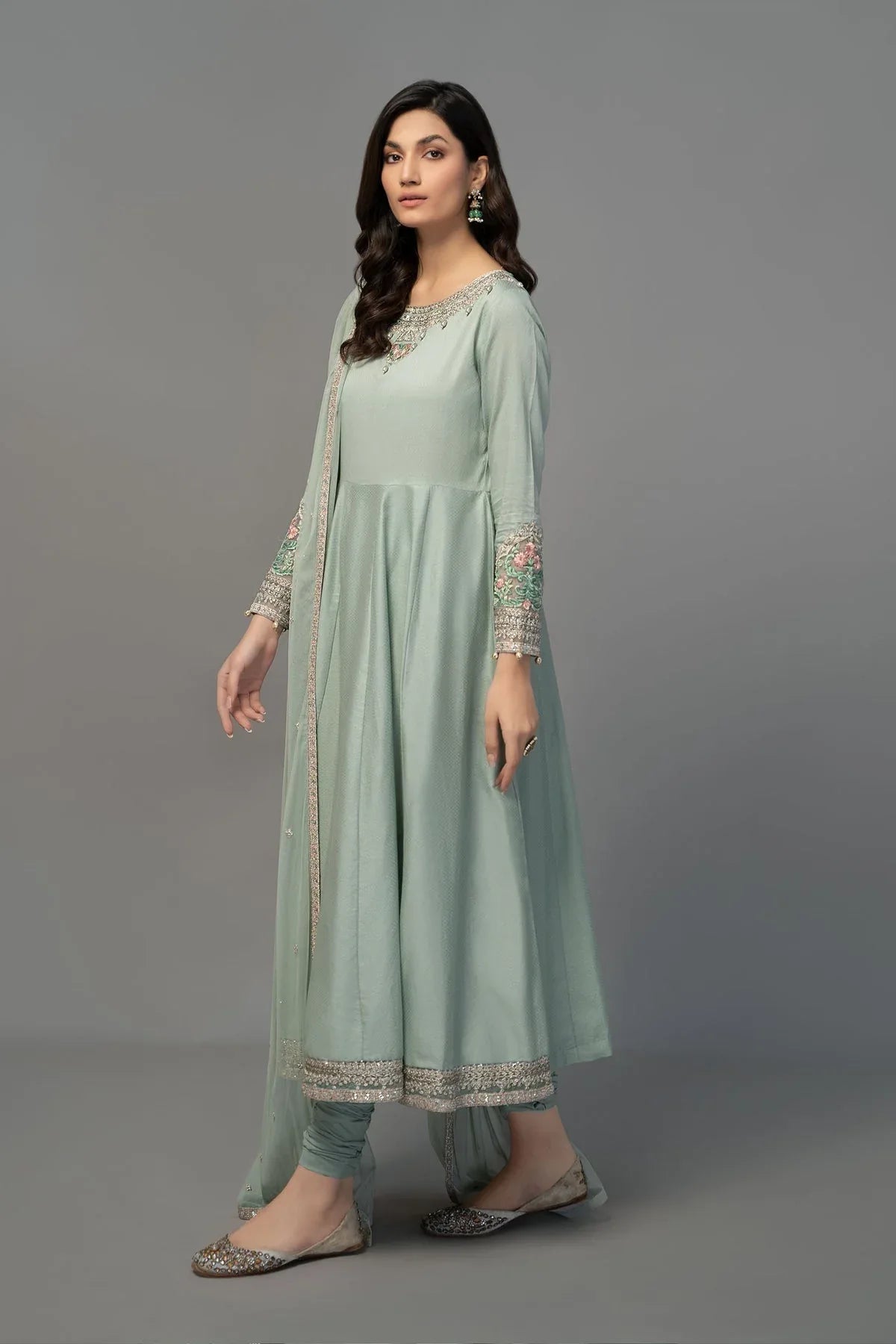 Maria B | Formal Wears | DW-EF23-38R1 - Aqsa Fabrics