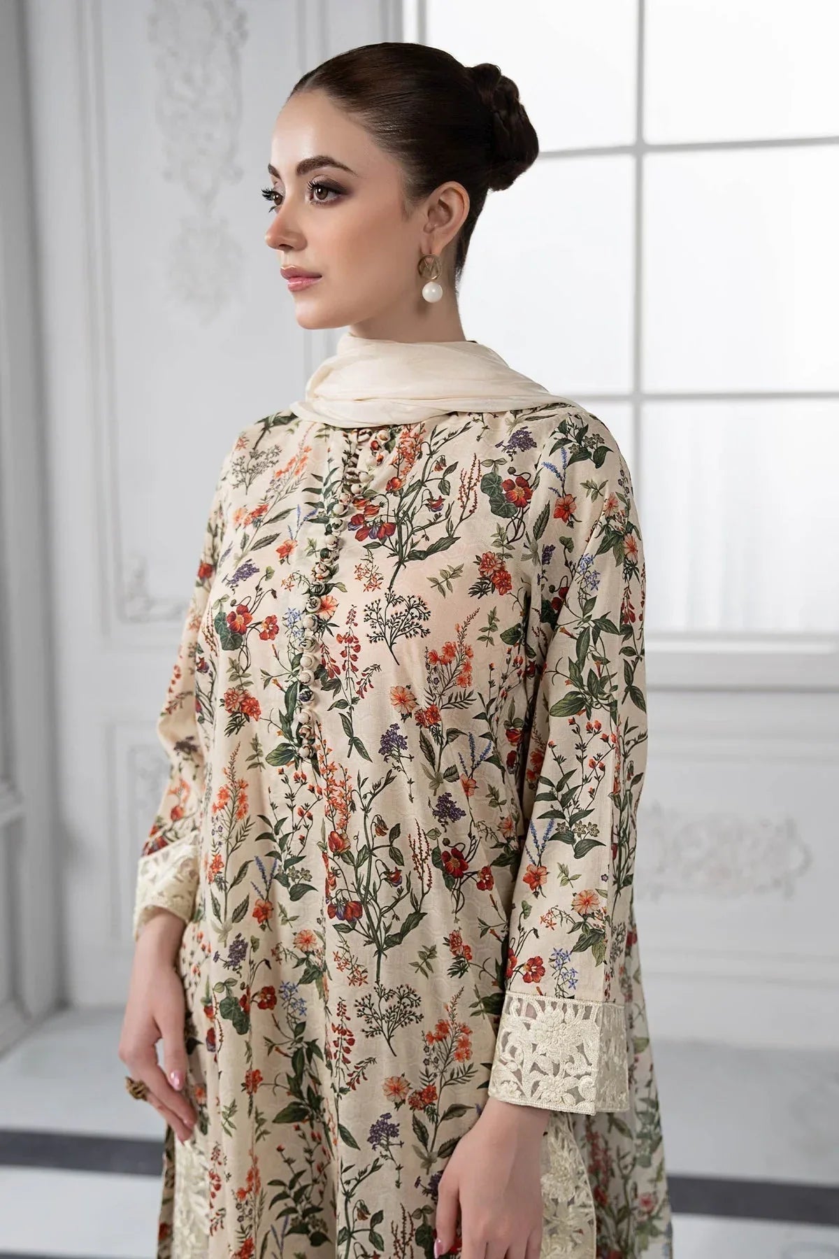 Maria B | Formal Wears | DW-EF23-71R1 - Aqsa Fabrics