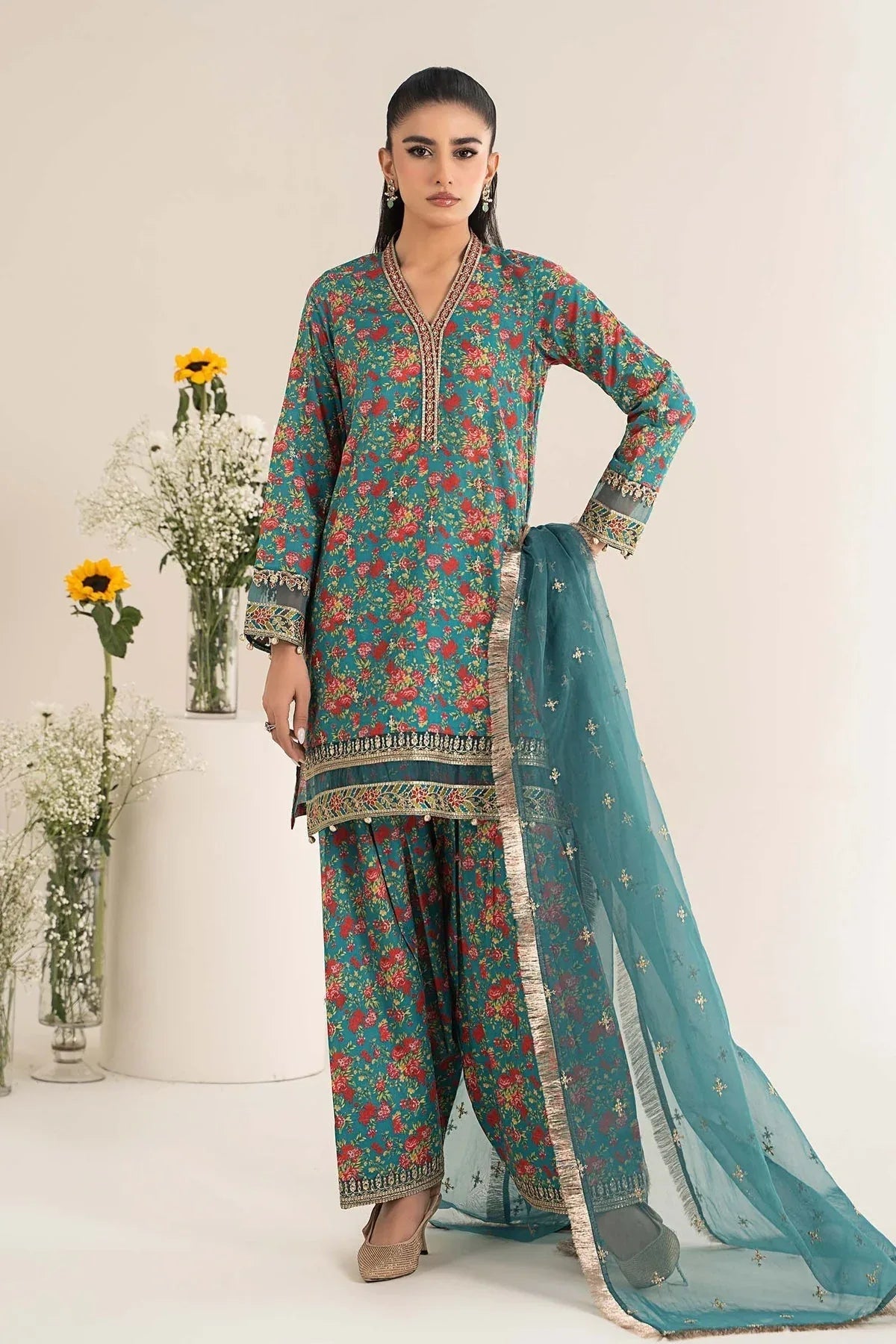 Maria B | Formal Wears | DW-EF25-09 - Aqsa Fabrics