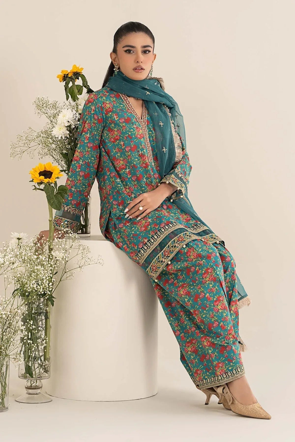Maria B | Formal Wears | DW-EF25-09 - Aqsa Fabrics