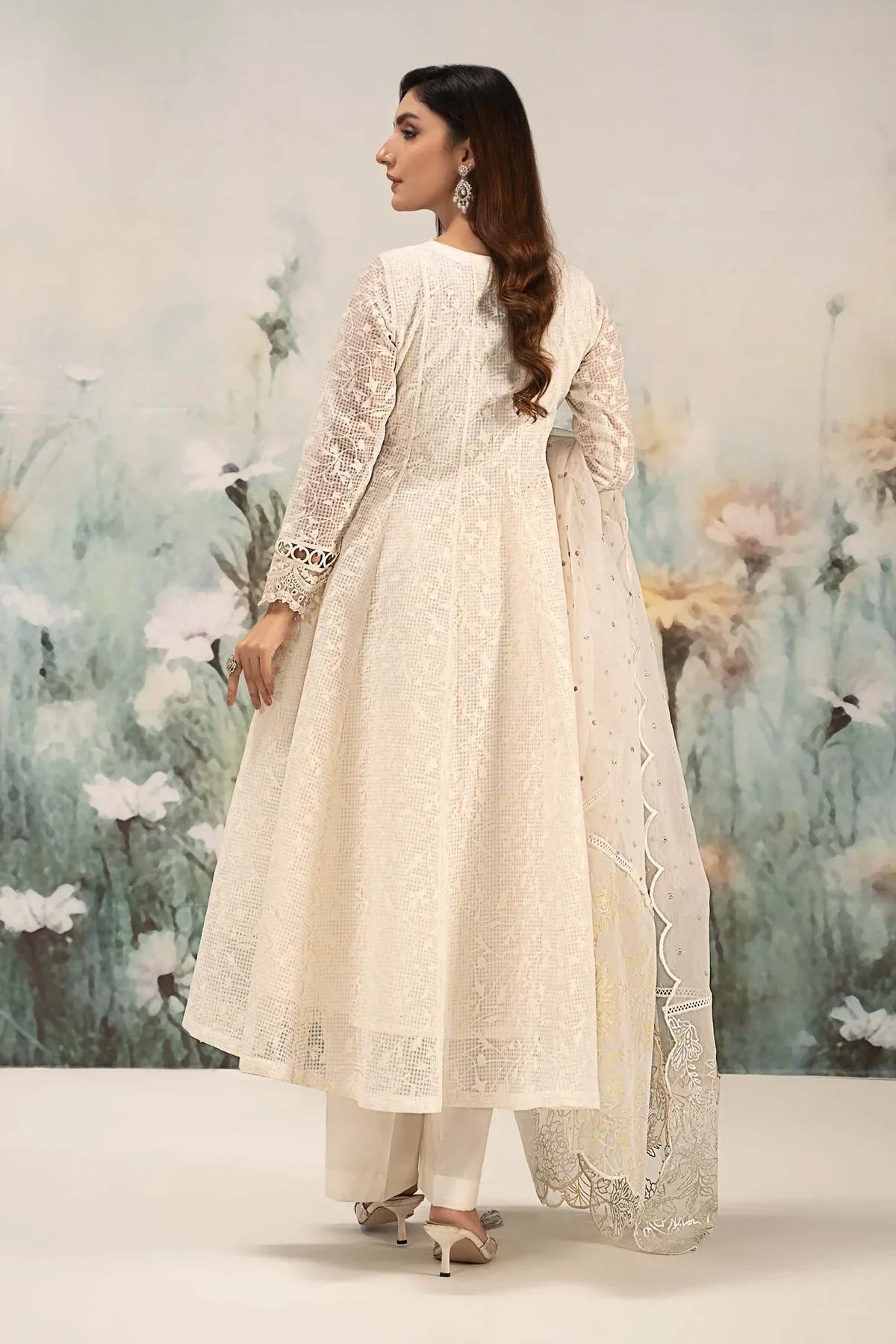 Maria B | Formal Wears | DW-EF25-101 - Aqsa Fabrics