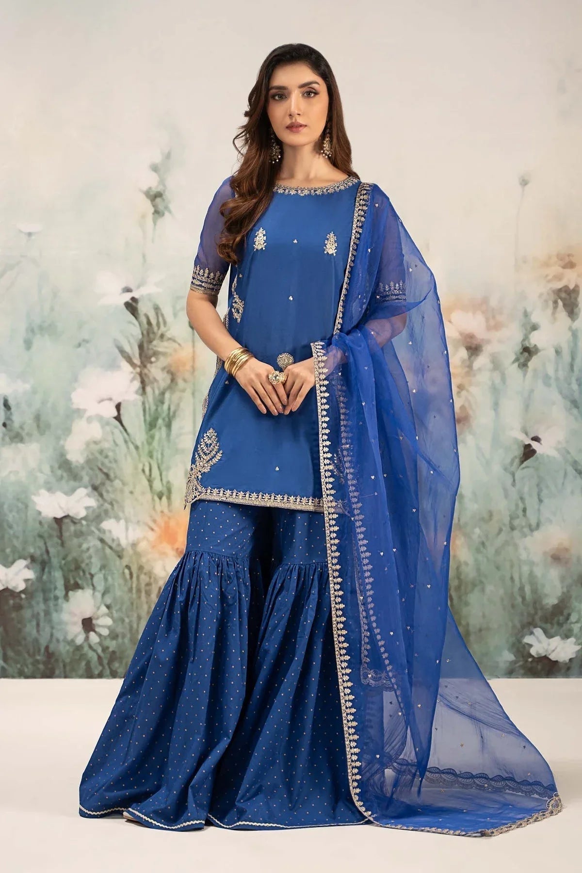 Maria B | Formal Wears | DW-EF25-102 - Aqsa Fabrics