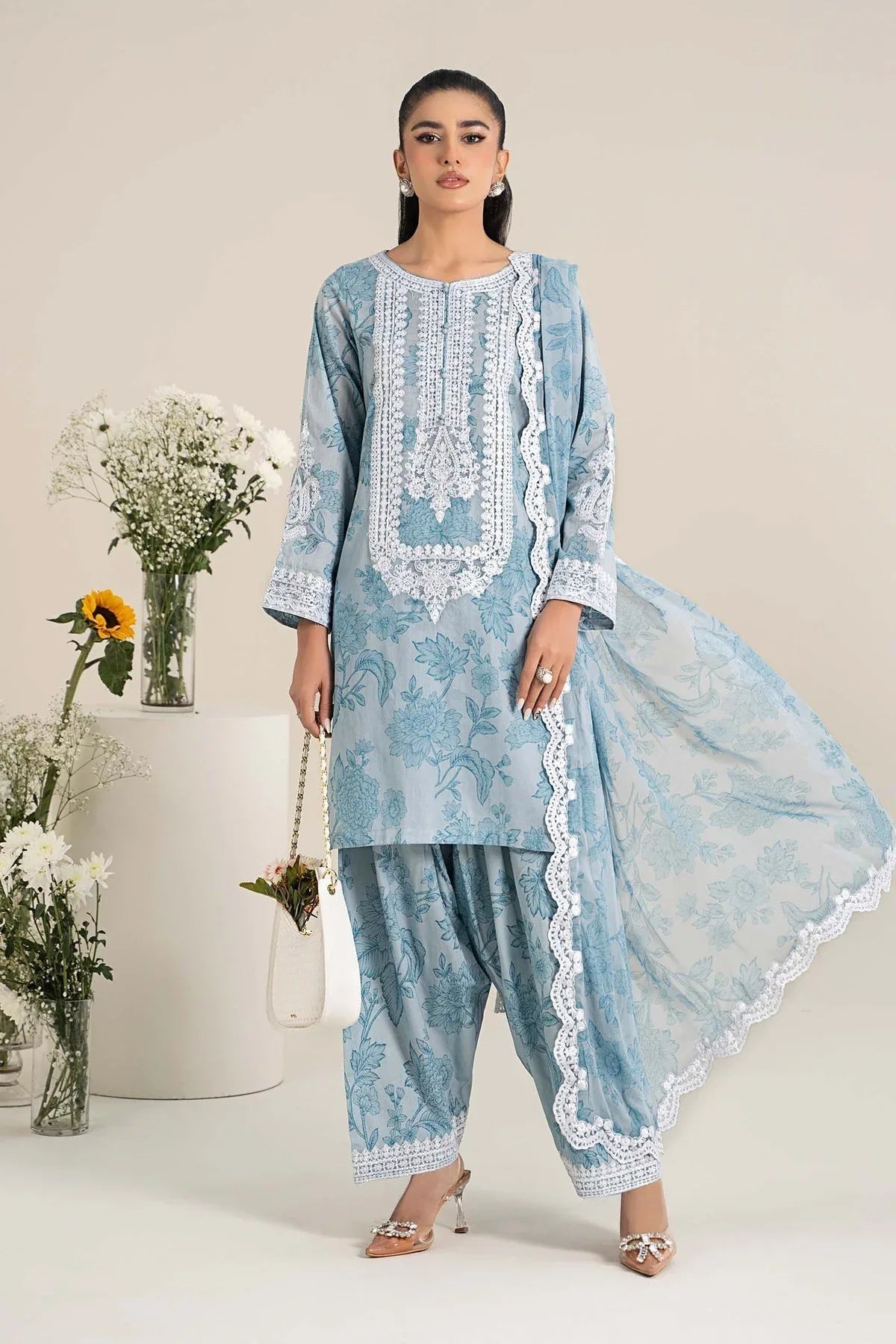 Maria B | Formal Wears | DW-EF25-124 - Aqsa Fabrics