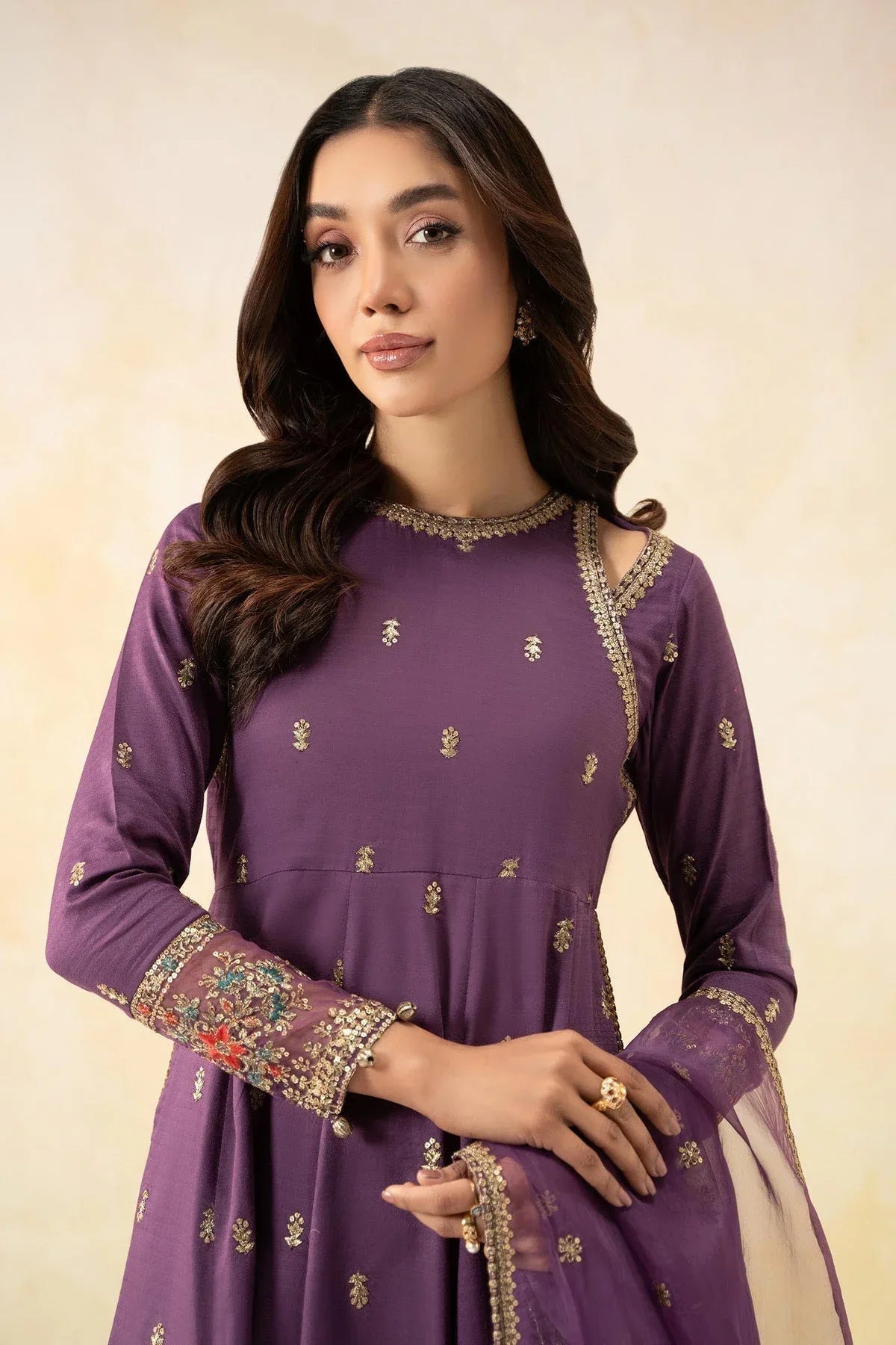 Maria B | Formal Wears | DW-EF25-19 - Aqsa Fabrics