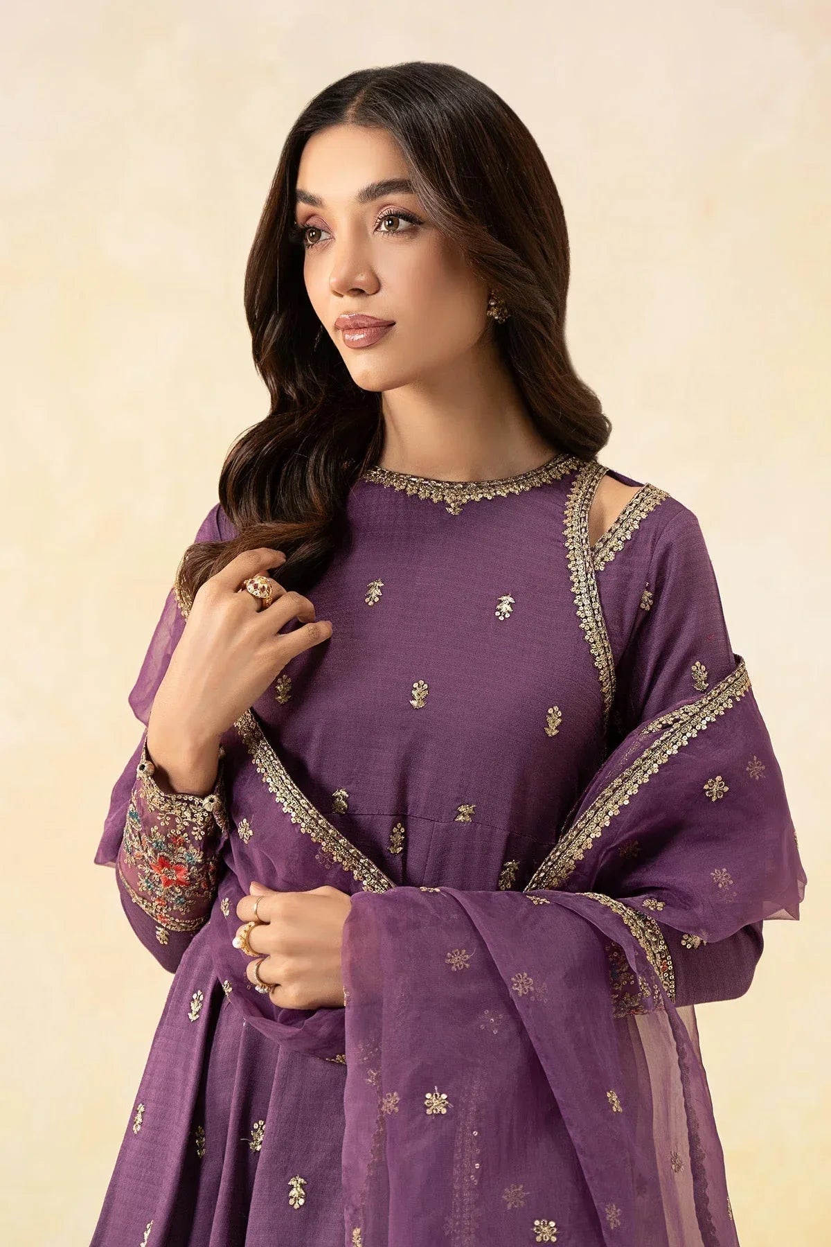 Maria B | Formal Wears | DW-EF25-19 - Aqsa Fabrics