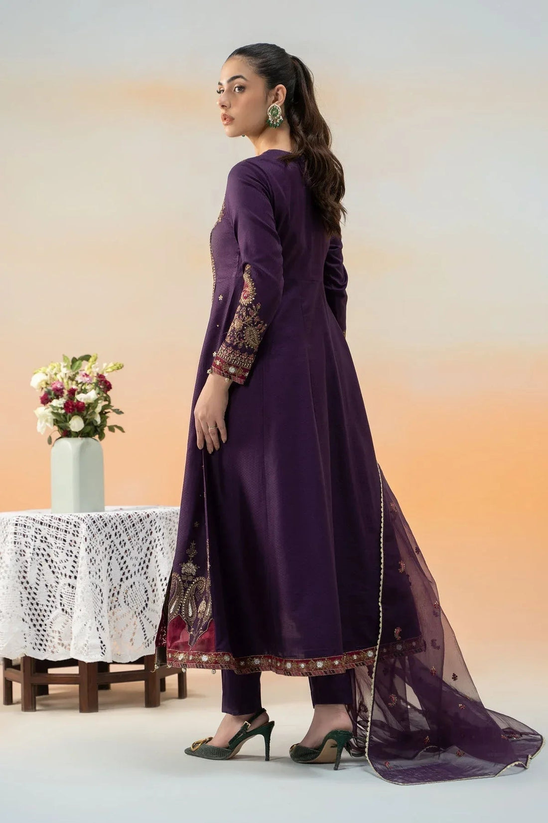 Maria B | Formal Wears | DW-EF25-40 - Aqsa Fabrics