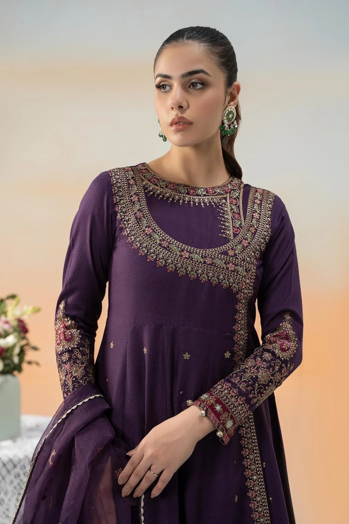 Maria B | Formal Wears | DW-EF25-40 - Aqsa Fabrics