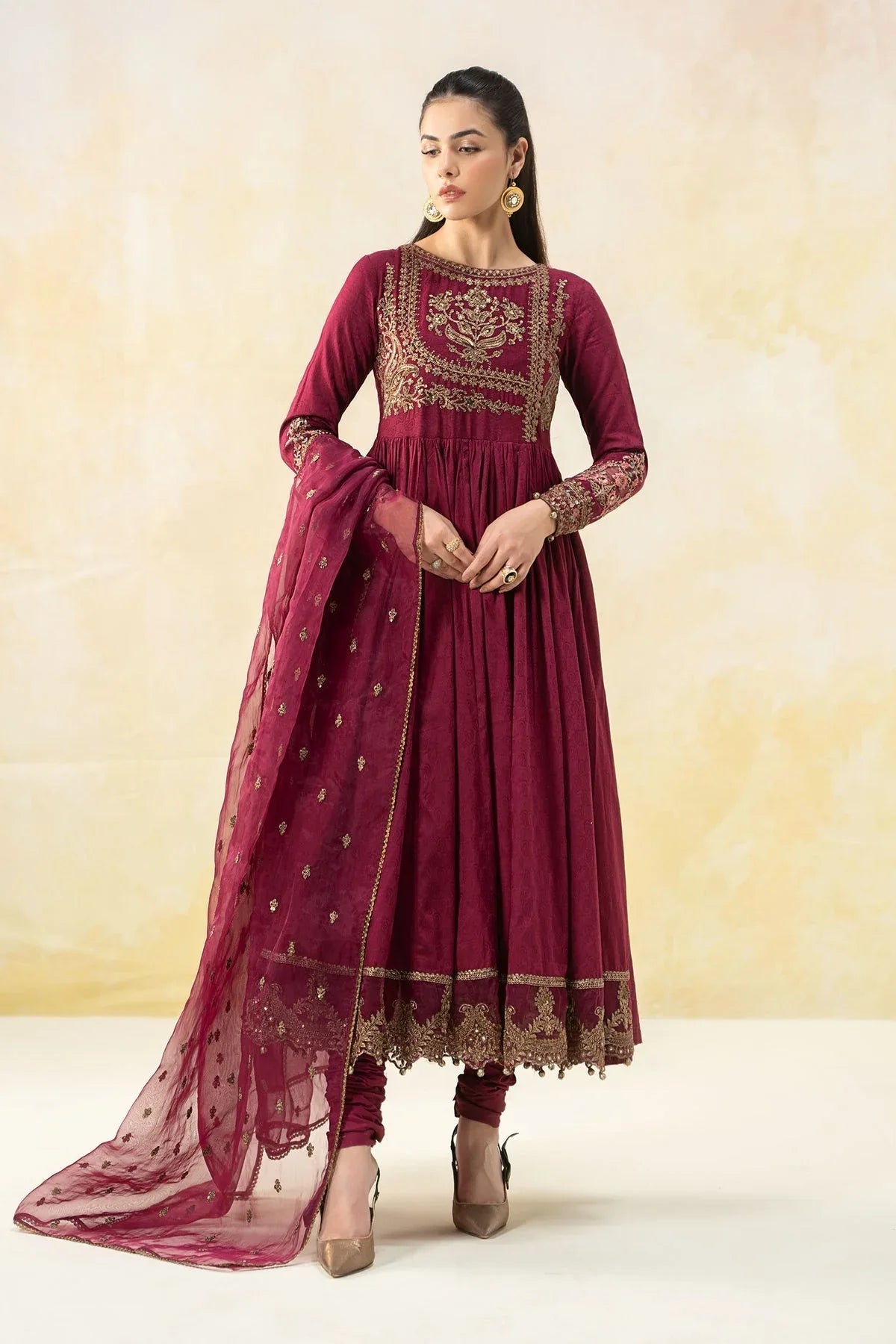 Maria B | Formal Wears | DW-EF25-43 - Aqsa Fabrics