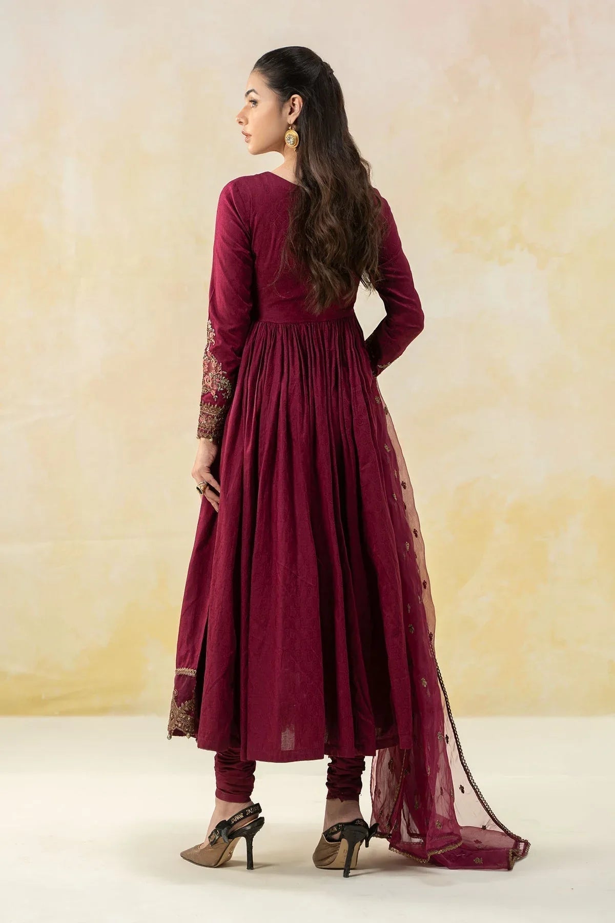Maria B | Formal Wears | DW-EF25-43 - Aqsa Fabrics