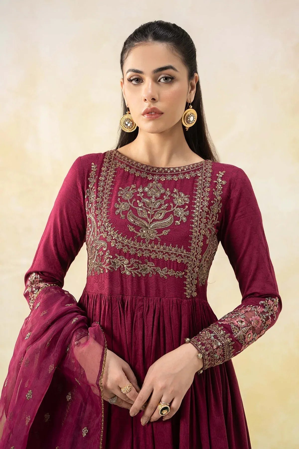 Maria B | Formal Wears | DW-EF25-43 - Aqsa Fabrics