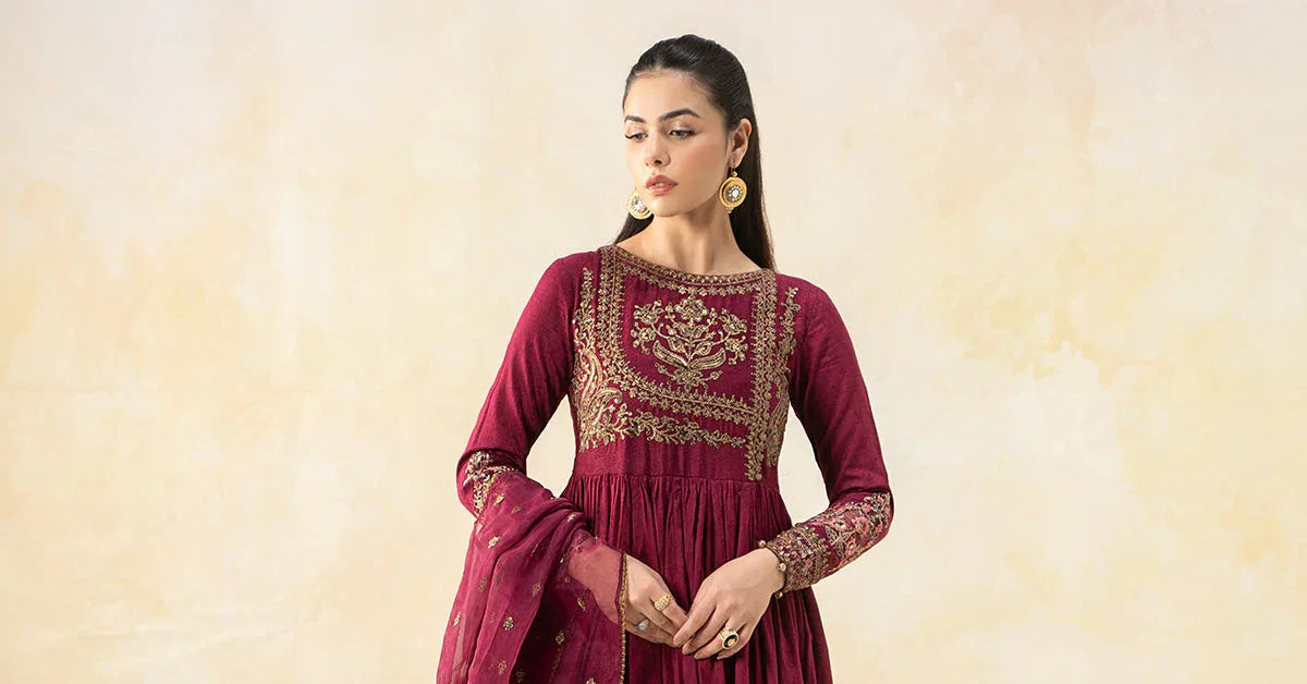 Maria B | Formal Wears | DW-EF25-43 - Aqsa Fabrics