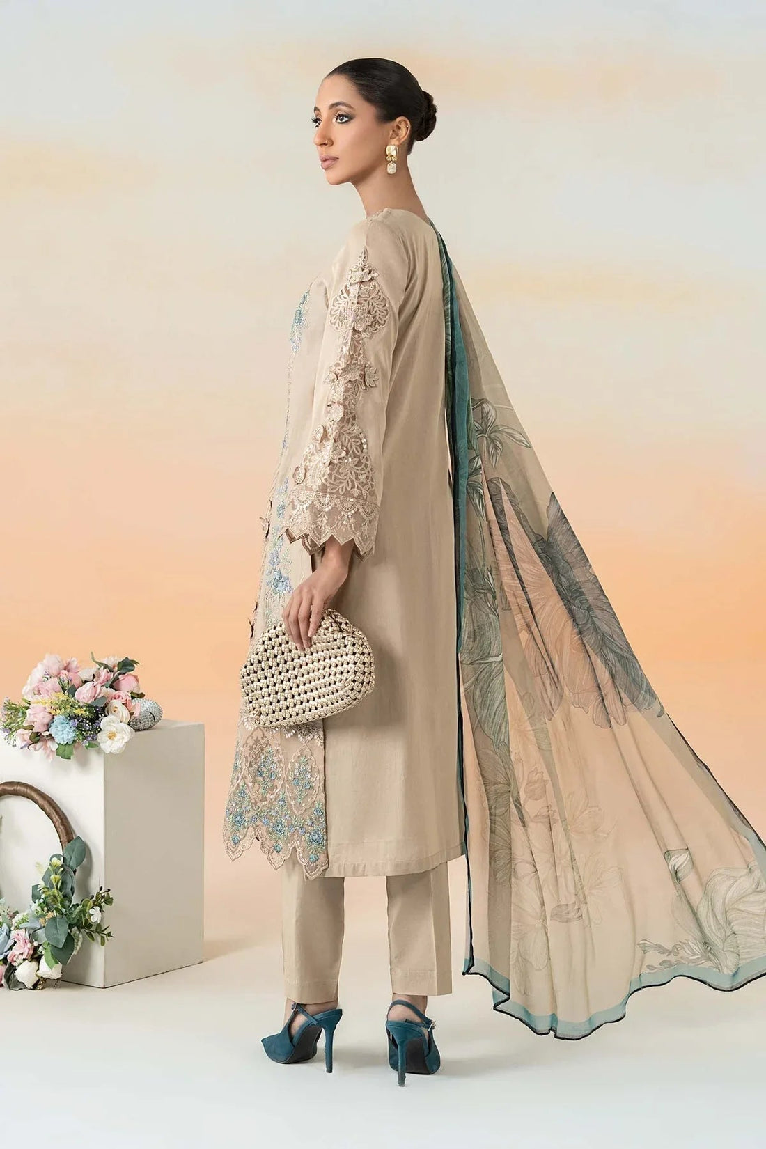 Maria B | Formal Wears | DW-EF25-53 - Aqsa Fabrics