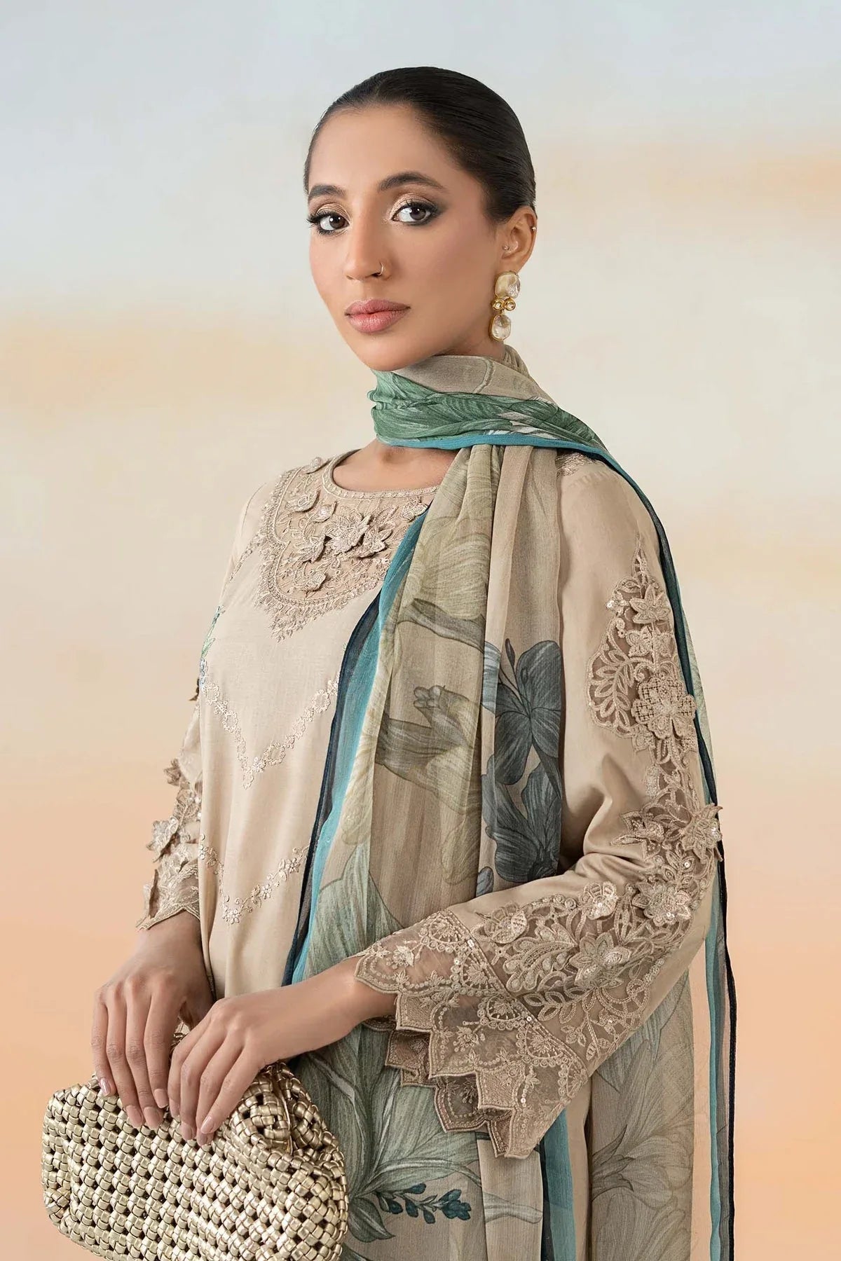 Maria B | Formal Wears | DW-EF25-53 - Aqsa Fabrics