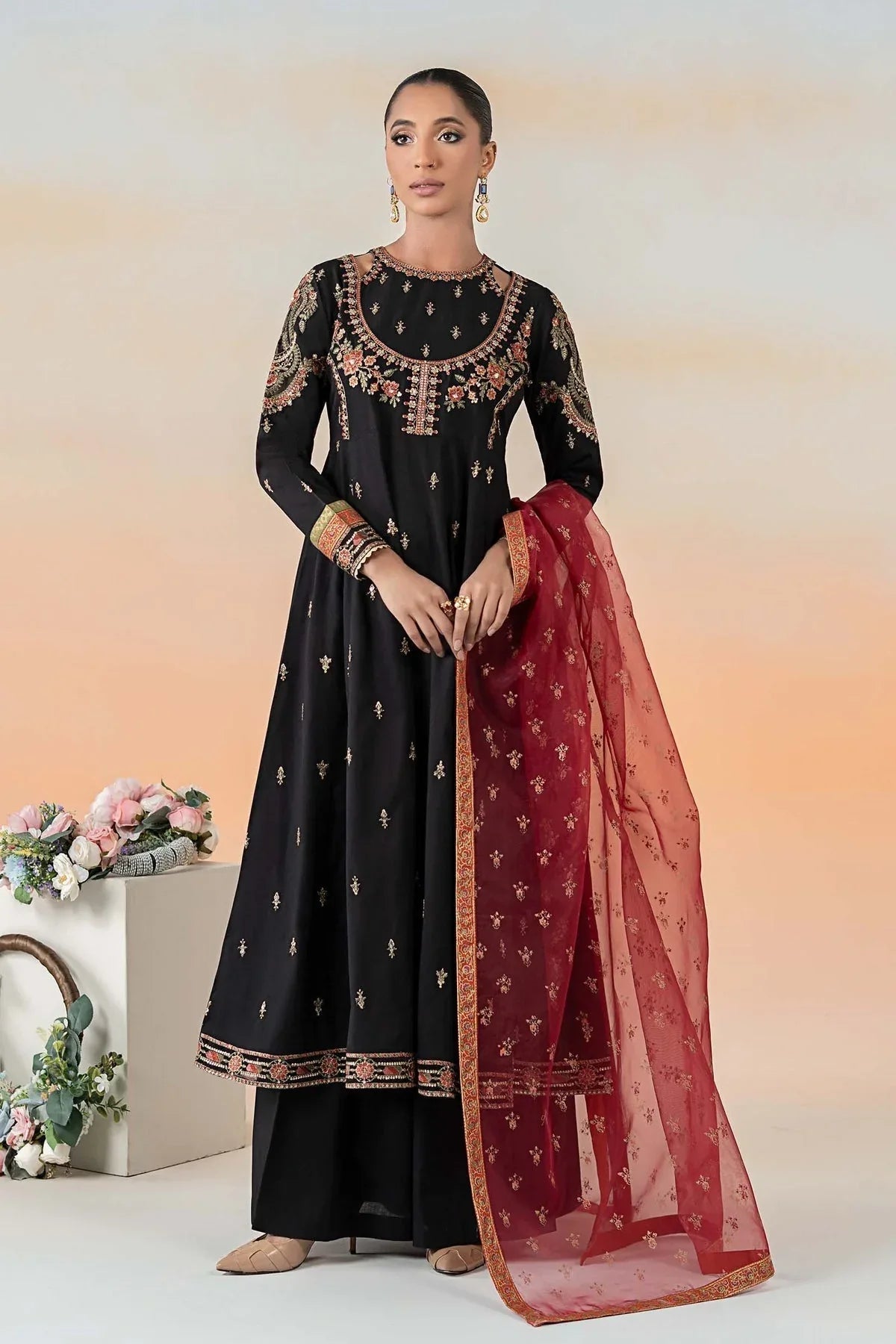Maria B | Formal Wears | DW-EF25-60 - Aqsa Fabrics