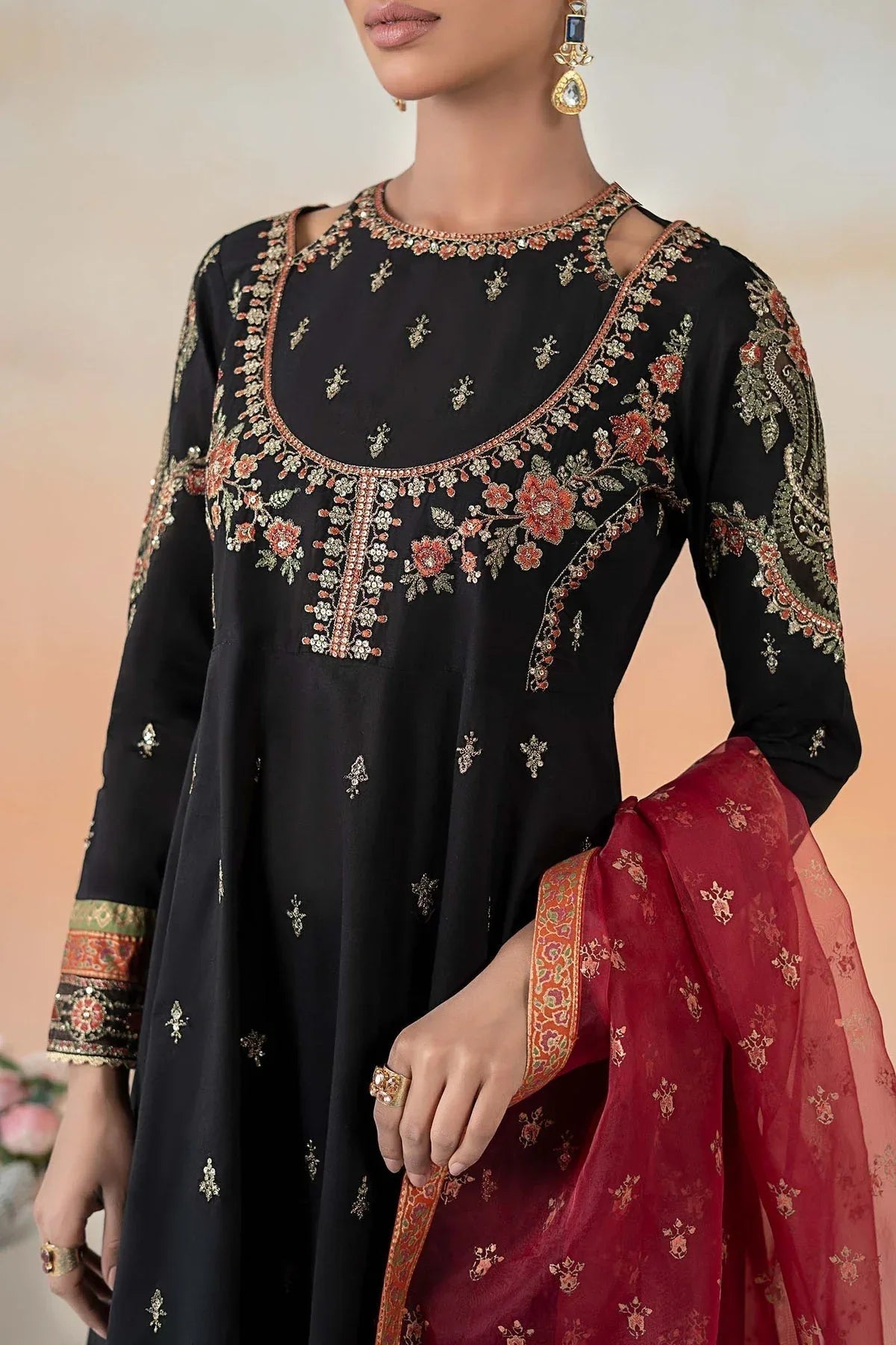 Maria B | Formal Wears | DW-EF25-60 - Aqsa Fabrics