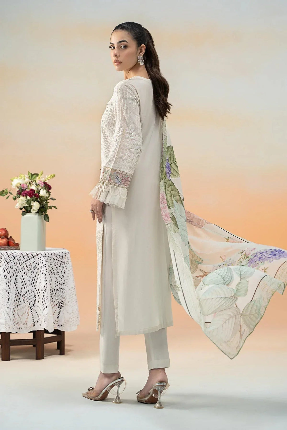 Maria B | Formal Wears | DW-EF25-66 - Aqsa Fabrics