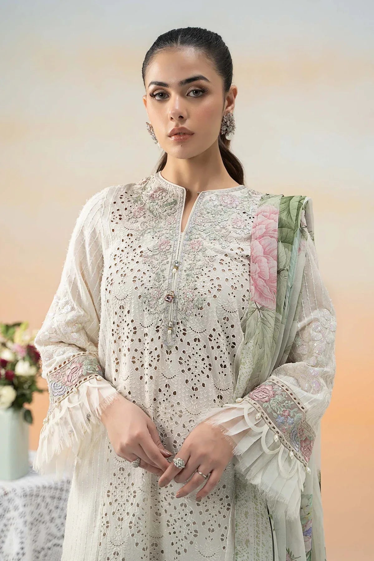 Maria B | Formal Wears | DW-EF25-66 - Aqsa Fabrics