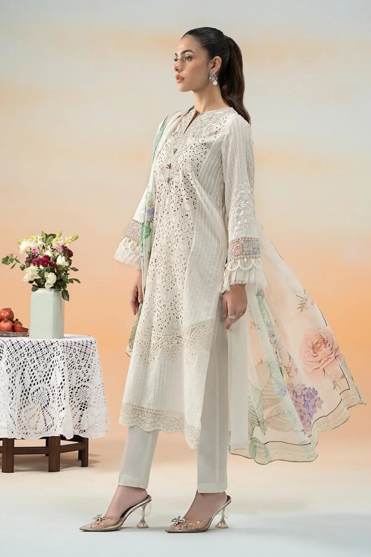 Maria B | Formal Wears | DW-EF25-66 - Aqsa Fabrics