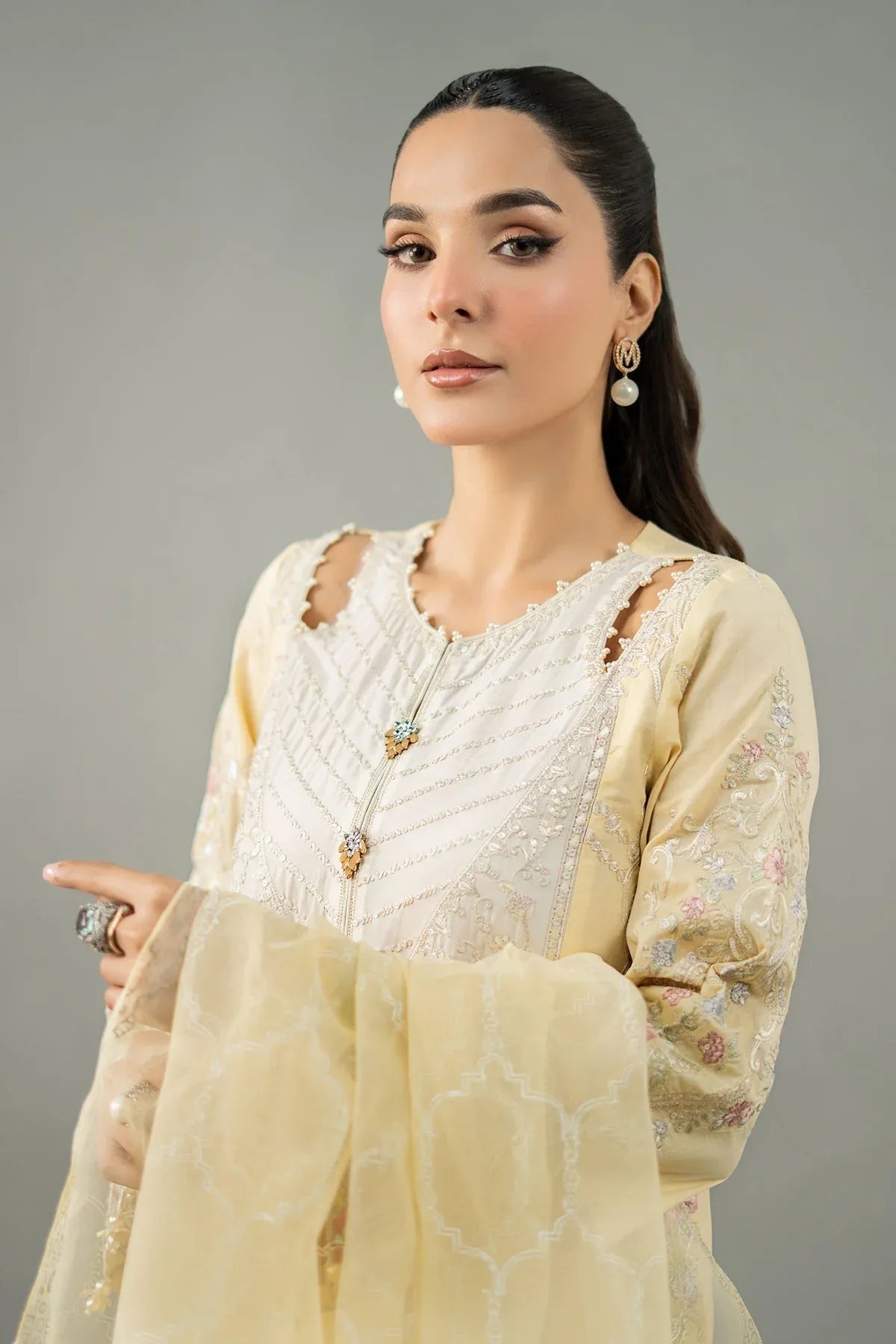 Maria B | Formal Wears | DW-EF25-69 - Aqsa Fabrics