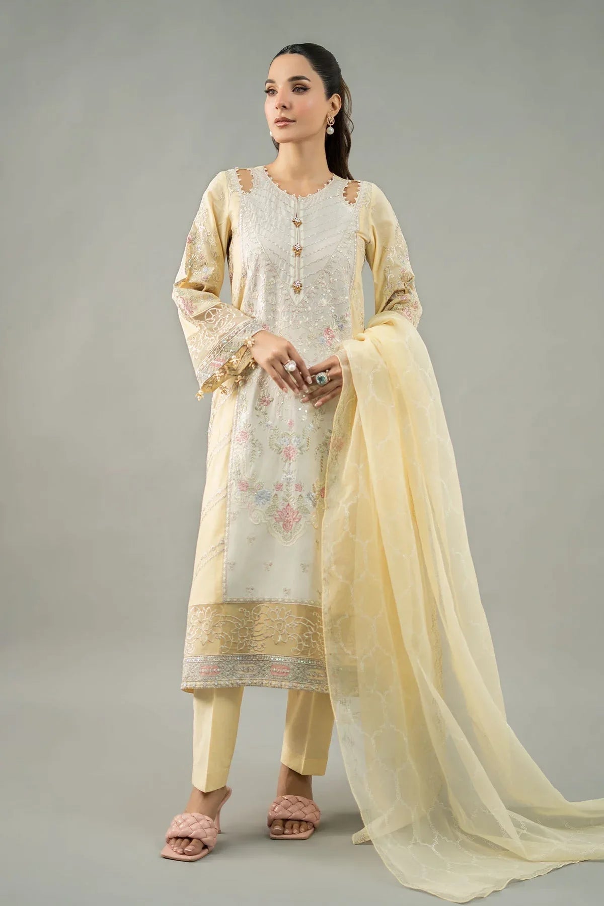 Maria B | Formal Wears | DW-EF25-69 - Aqsa Fabrics