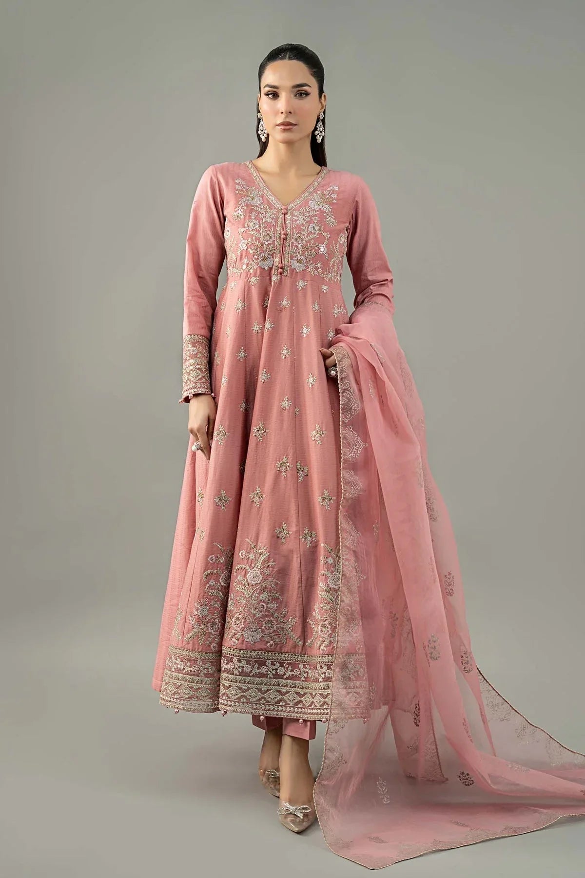 Maria B | Formal Wears | DW-EF25-76 - Aqsa Fabrics