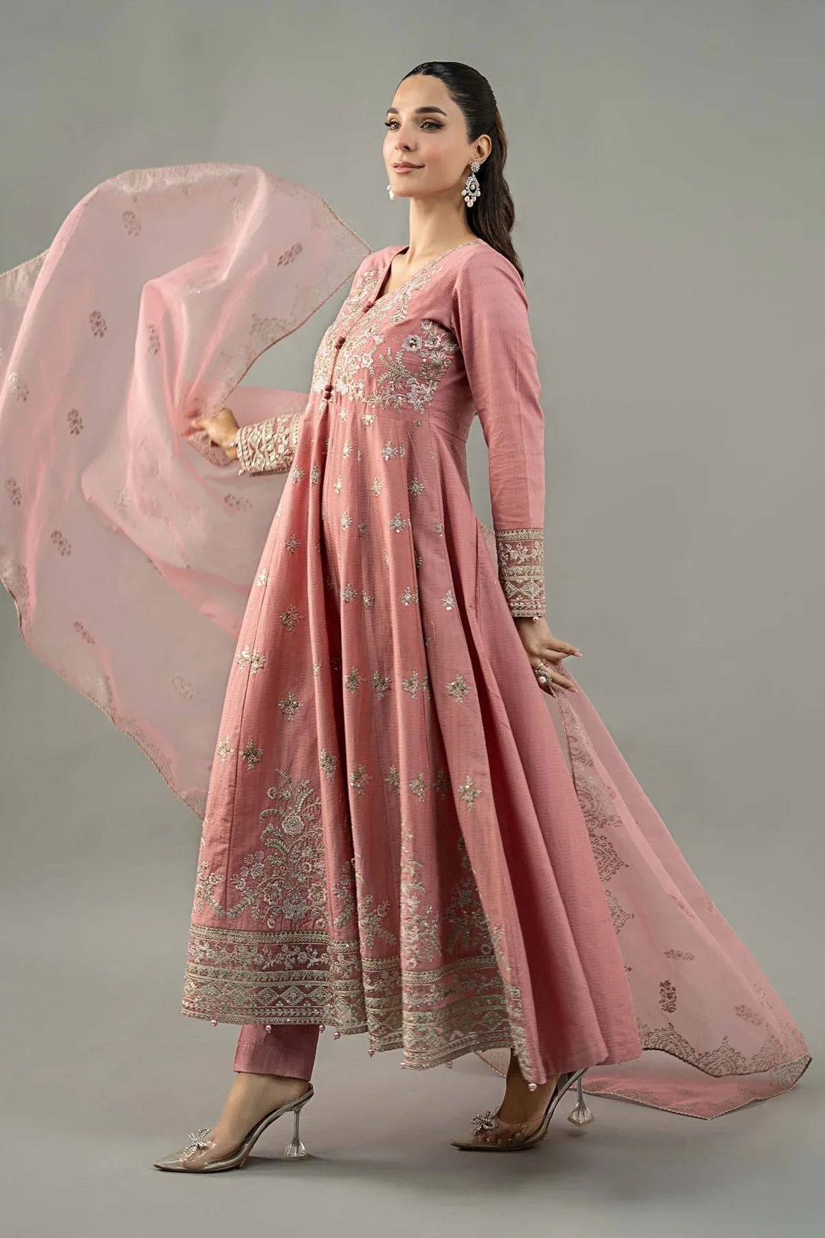 Maria B | Formal Wears | DW-EF25-76 - Aqsa Fabrics