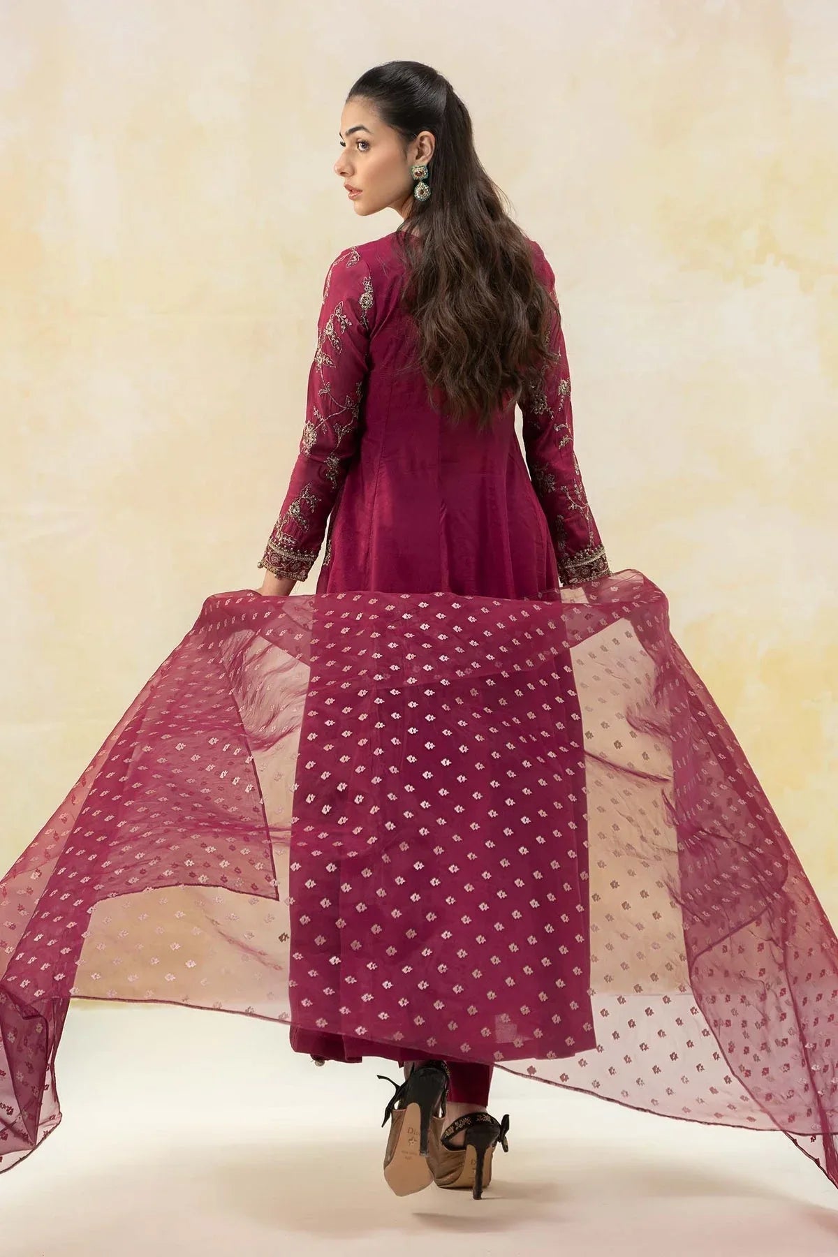 Maria B | Formal Wears | DW-EF25-78 - Aqsa Fabrics