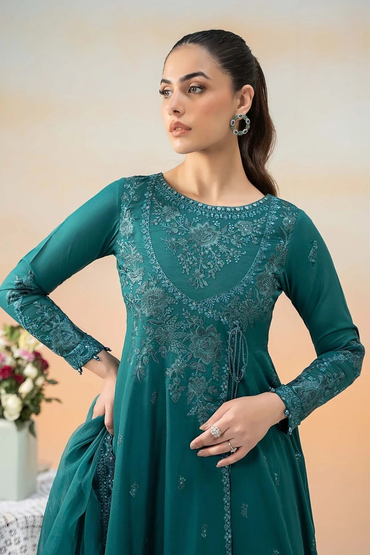 Maria B | Formal Wears | DW-EF25-83 - Aqsa Fabrics