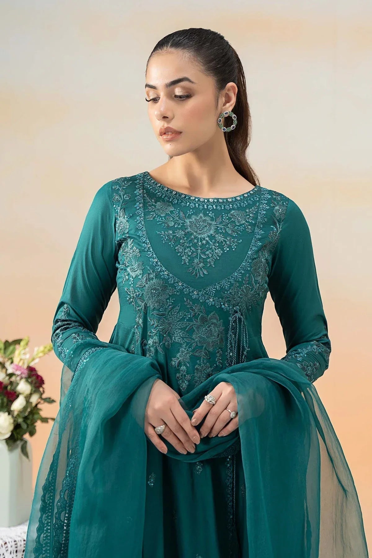 Maria B | Formal Wears | DW-EF25-83 - Aqsa Fabrics