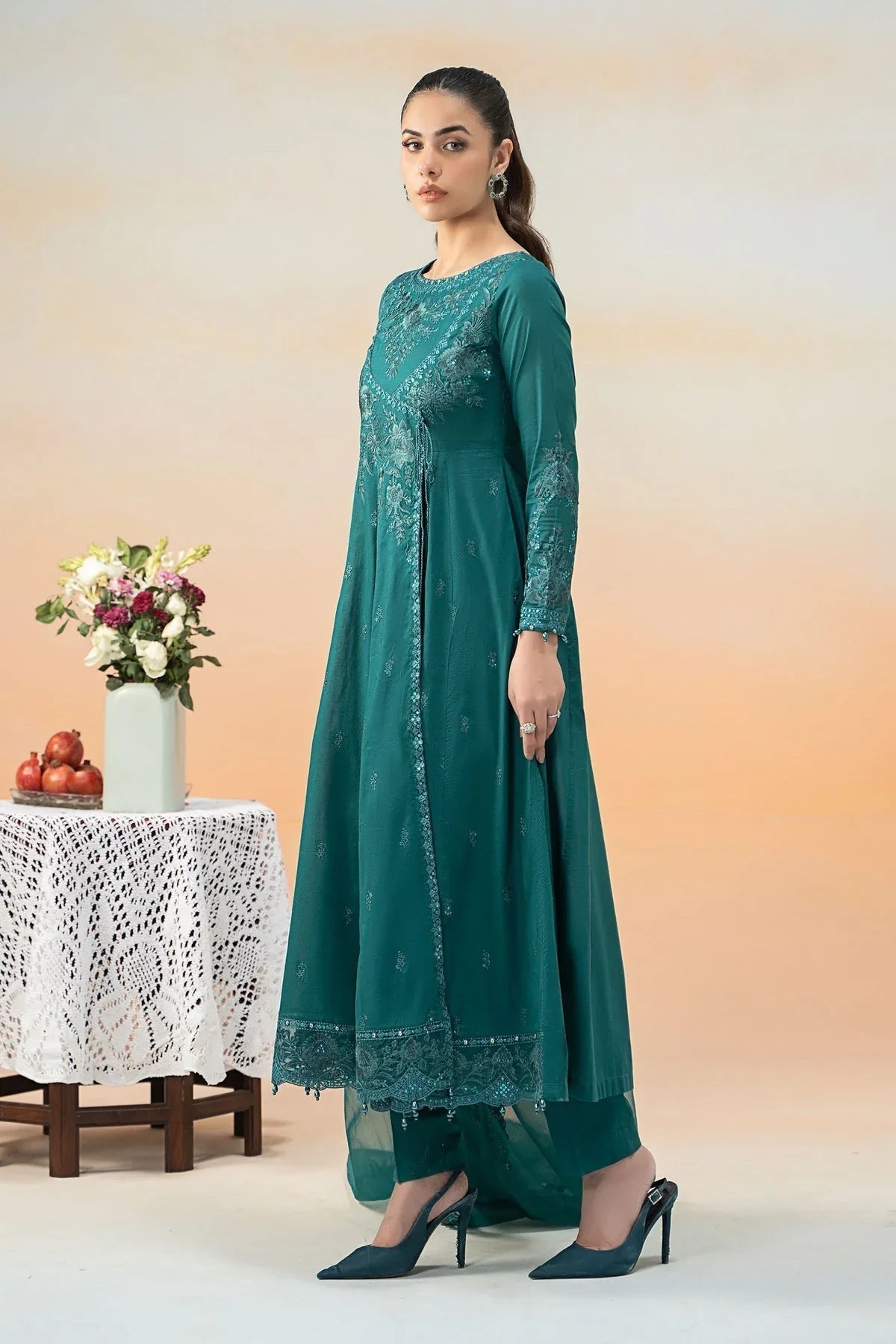 Maria B | Formal Wears | DW-EF25-83 - Aqsa Fabrics